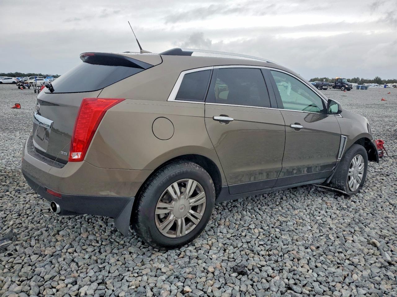2014 Cadillac Srx Luxury Collection Tan vin: 3GYFNBE37ES656846