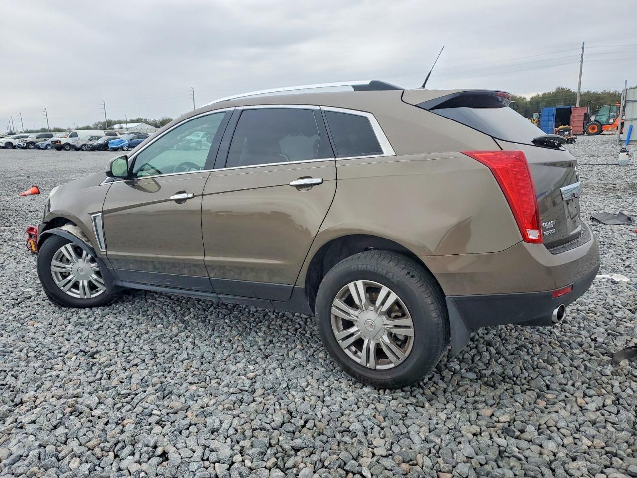 2014 Cadillac Srx Luxury Collection Tan vin: 3GYFNBE37ES656846