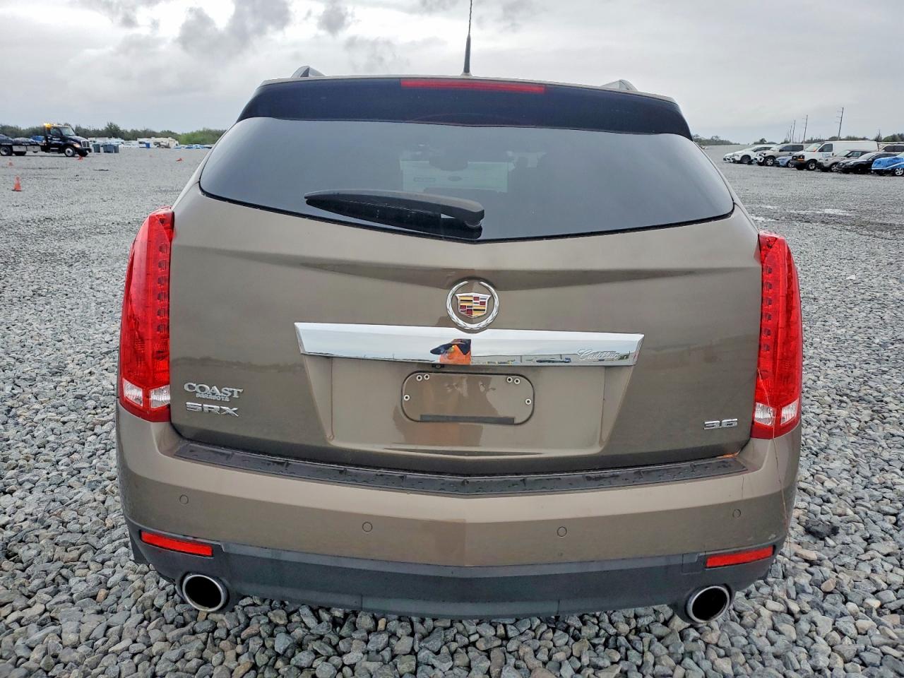 2014 Cadillac Srx Luxury Collection Tan vin: 3GYFNBE37ES656846