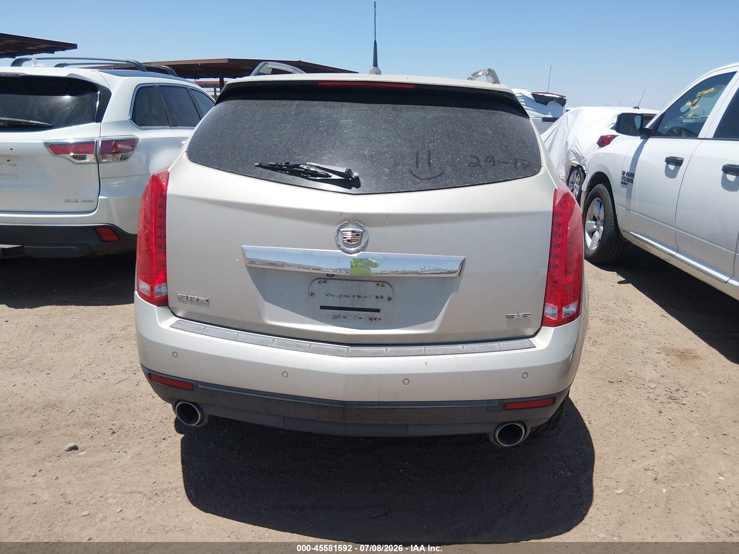 2014 Cadillac Srx Luxury Collection Gold vin: 3GYFNBE37ES686445