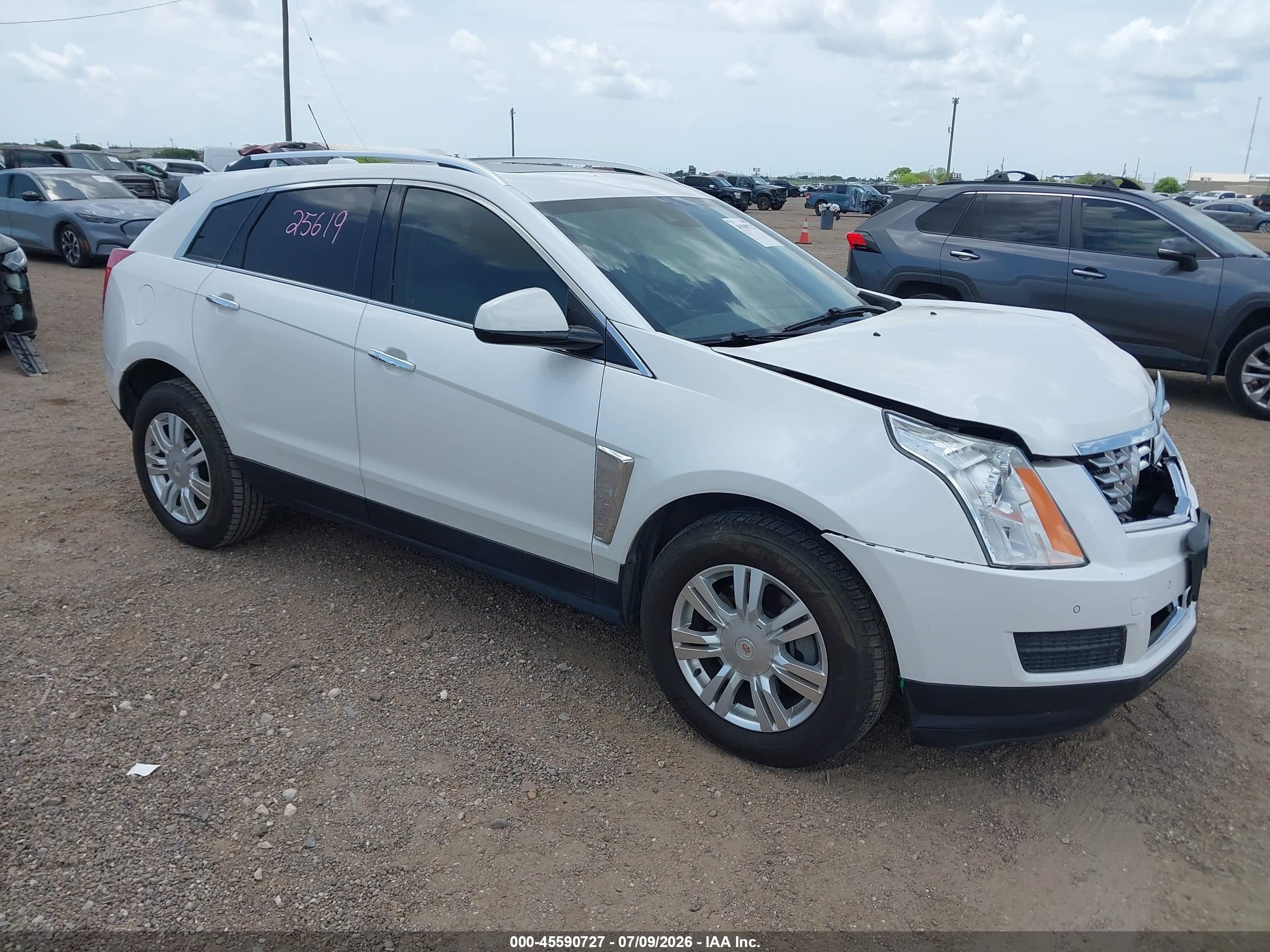 2015 Cadillac Srx Luxury Collection White vin: 3GYFNBE37FS516250