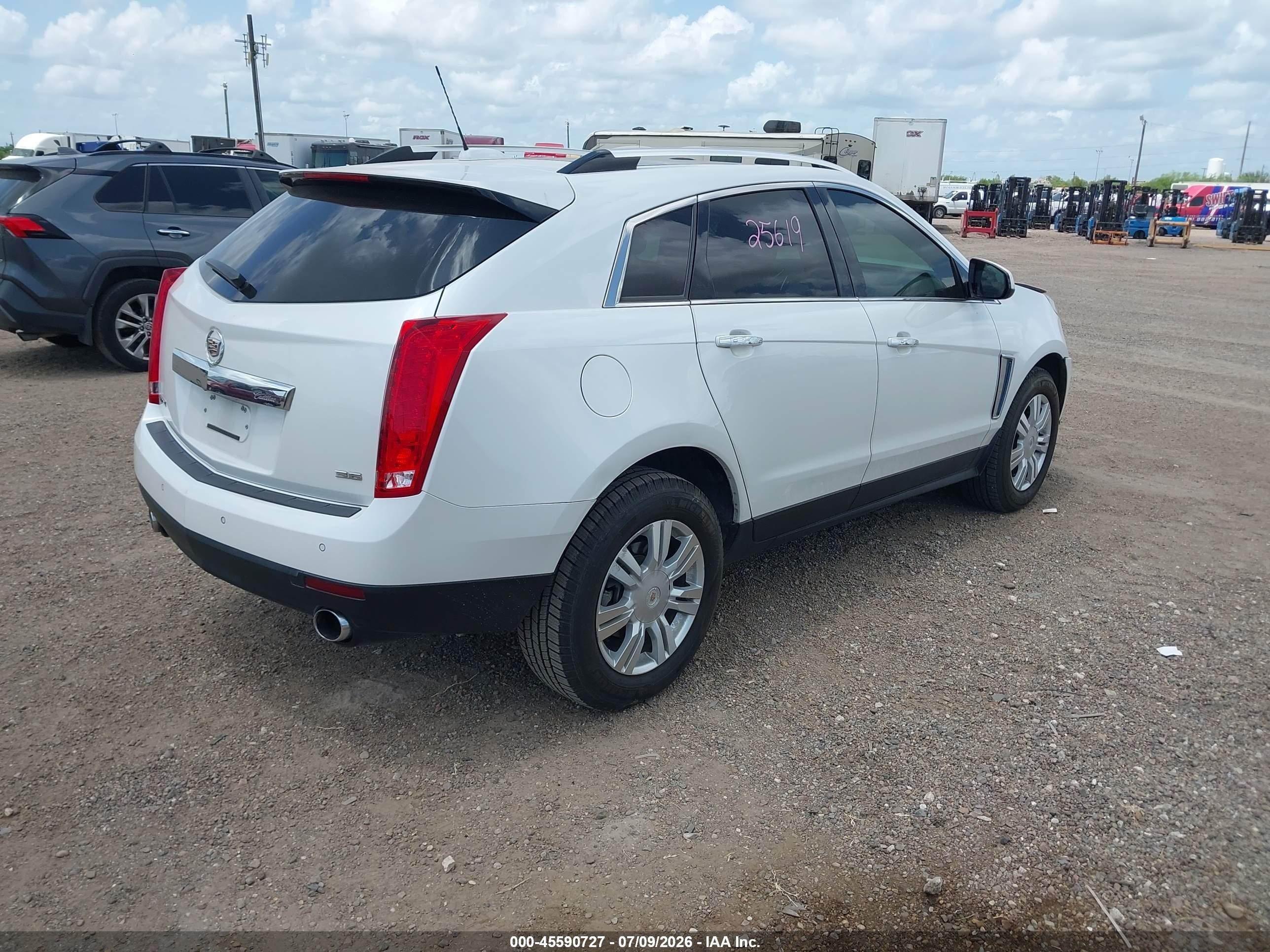 2015 Cadillac Srx Luxury Collection White vin: 3GYFNBE37FS516250