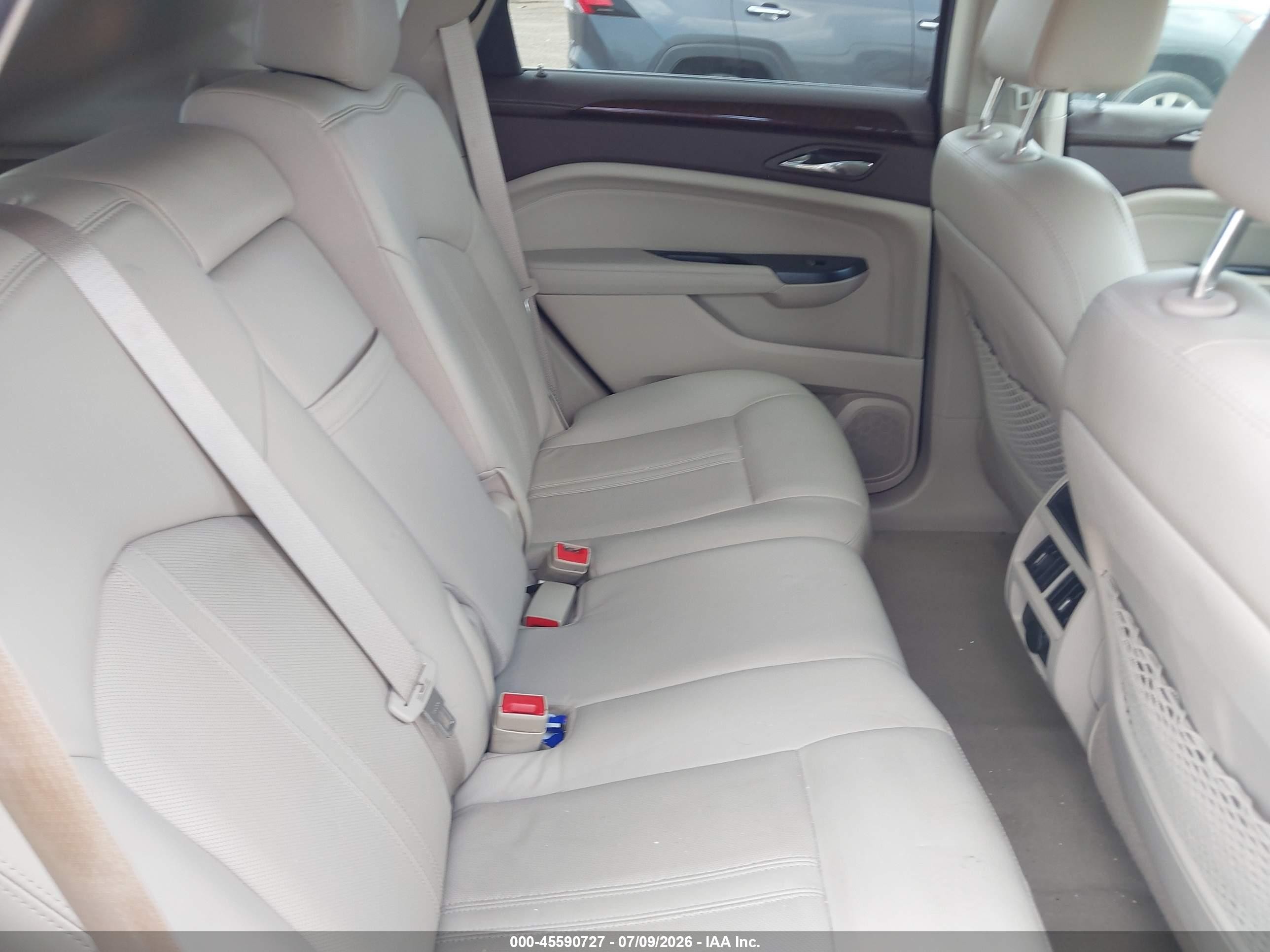 2015 Cadillac Srx Luxury Collection White vin: 3GYFNBE37FS516250