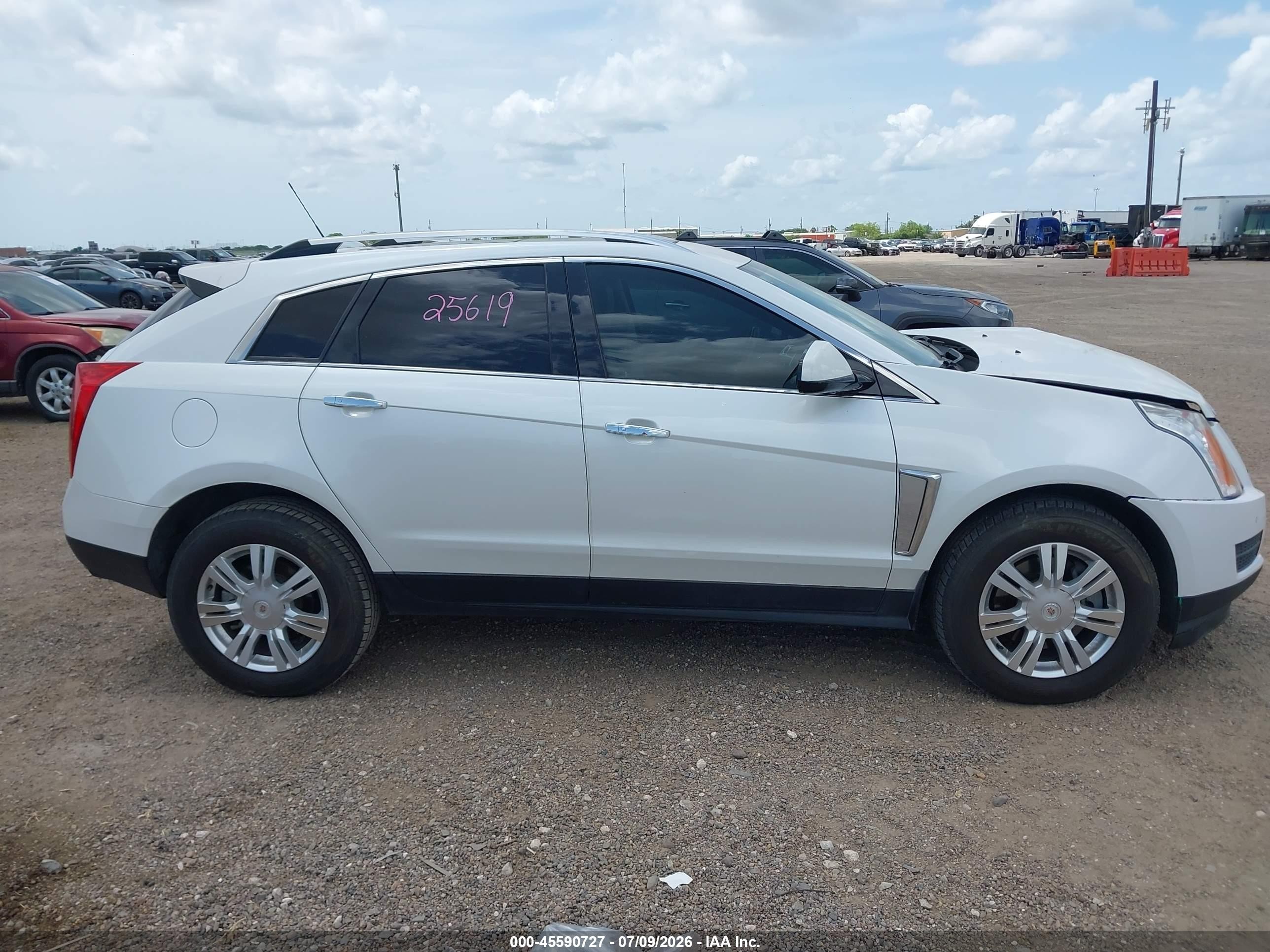 2015 Cadillac Srx Luxury Collection White vin: 3GYFNBE37FS516250
