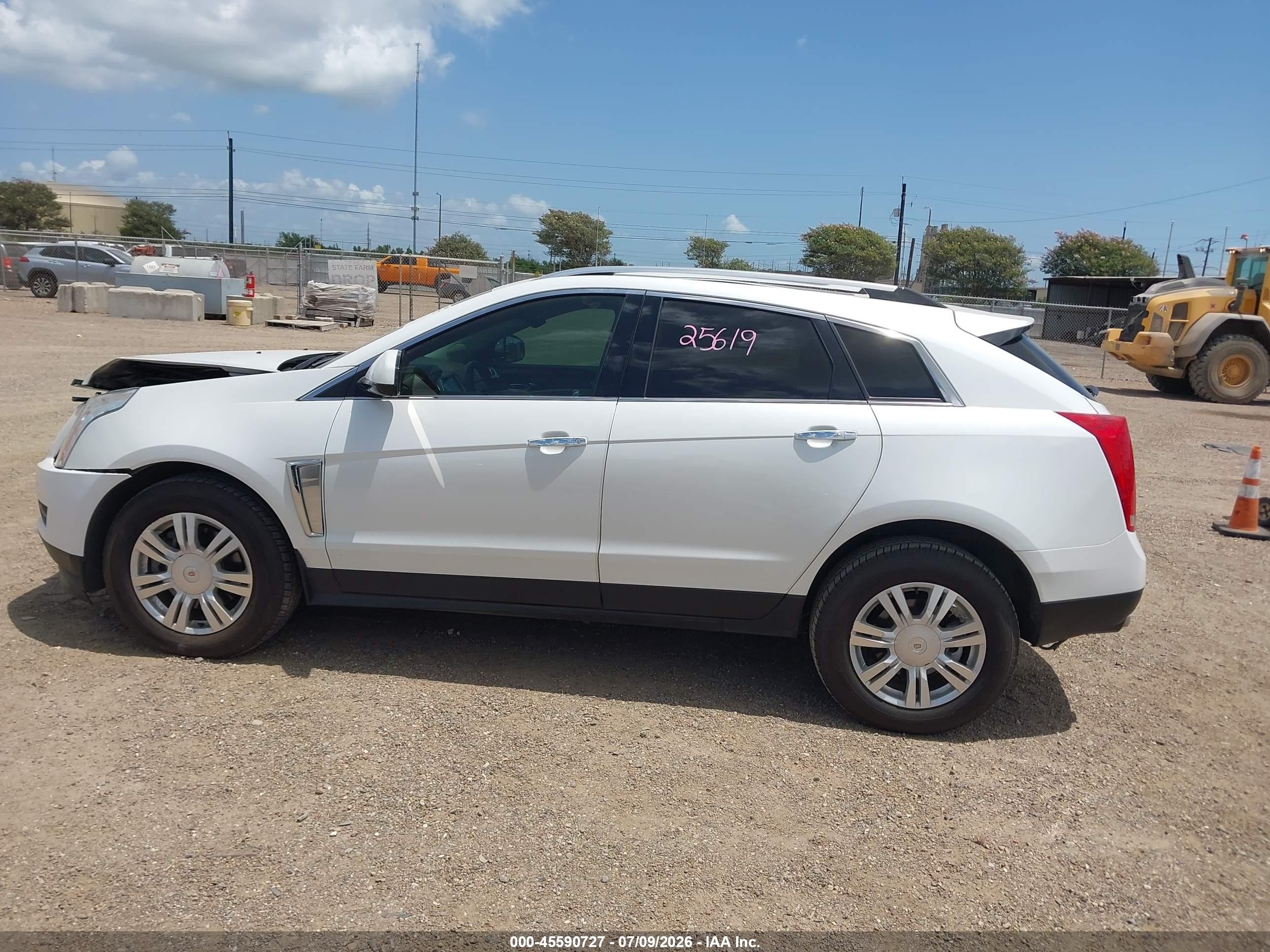 2015 Cadillac Srx Luxury Collection White vin: 3GYFNBE37FS516250