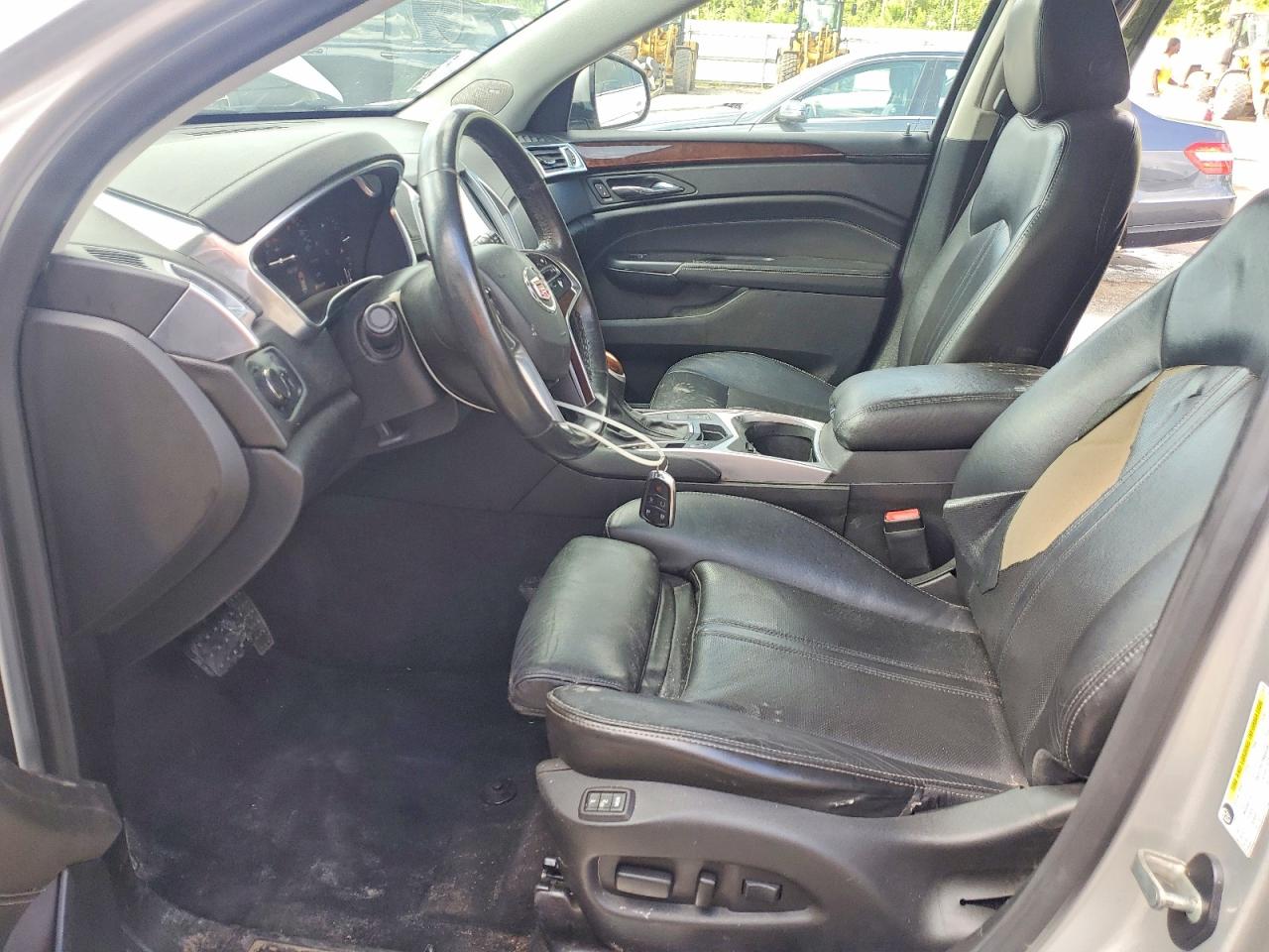 2015 Cadillac Srx Luxury Collection Silver vin: 3GYFNBE37FS535641