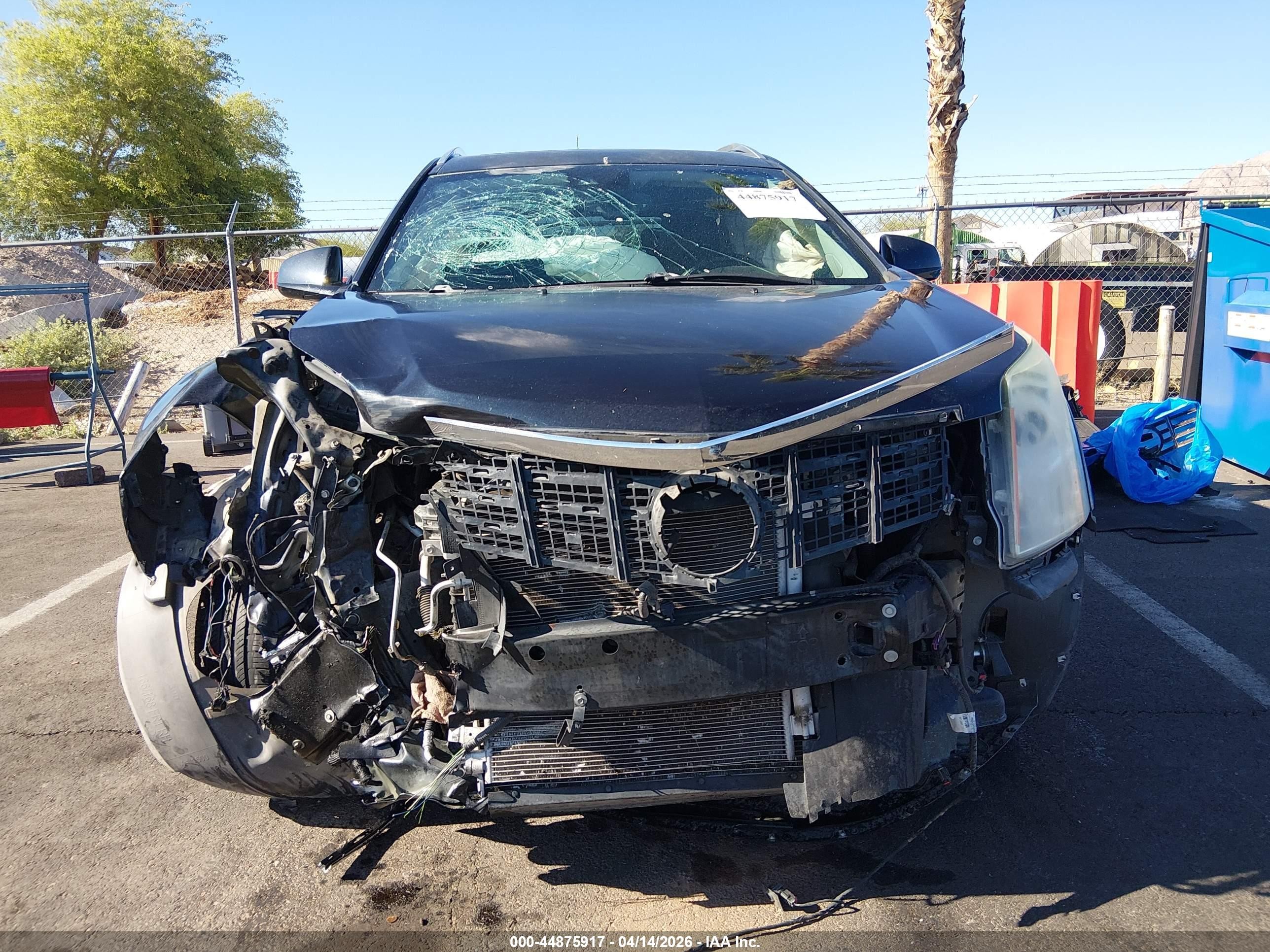 2015 Cadillac Srx Luxury Collection Blue vin: 3GYFNBE37FS599890
