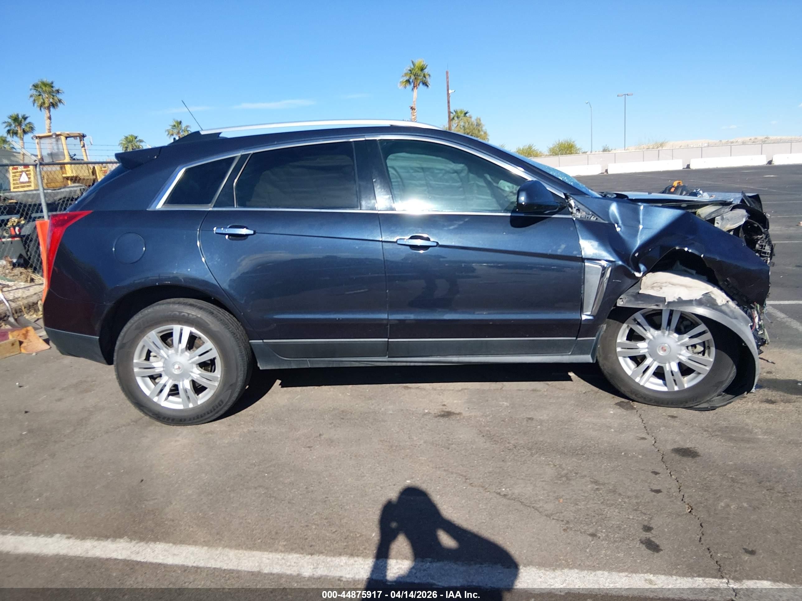 2015 Cadillac Srx Luxury Collection Blue vin: 3GYFNBE37FS599890