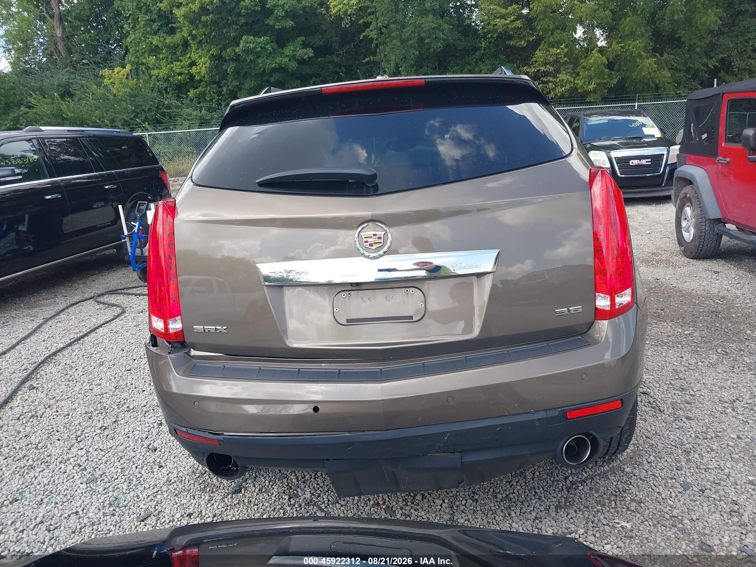 2015 Cadillac Srx Luxury Collection Brown vin: 3GYFNBE37FS604473