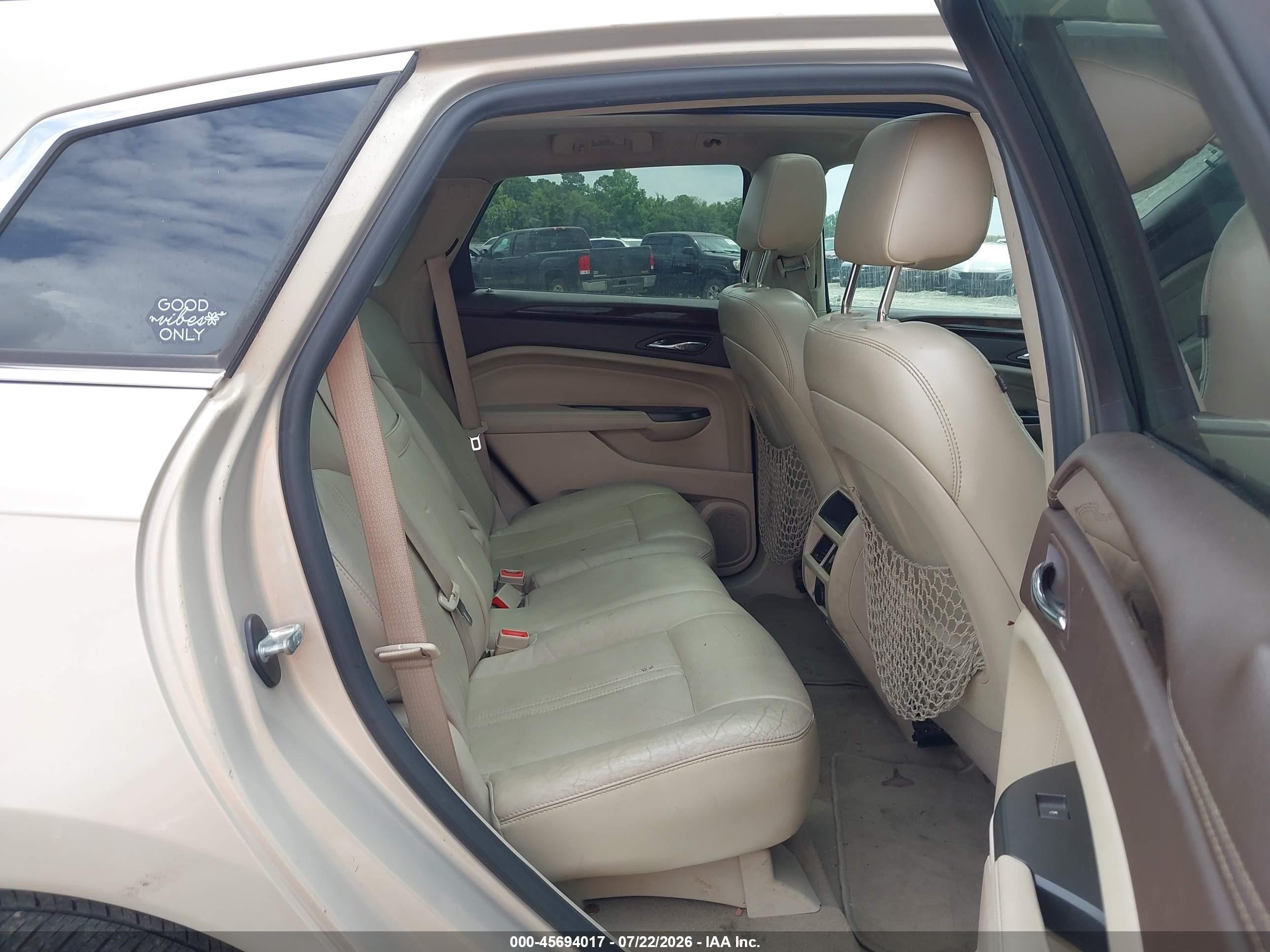 2012 Cadillac Srx Performance Collection Tan vin: 3GYFNBE38CS524241