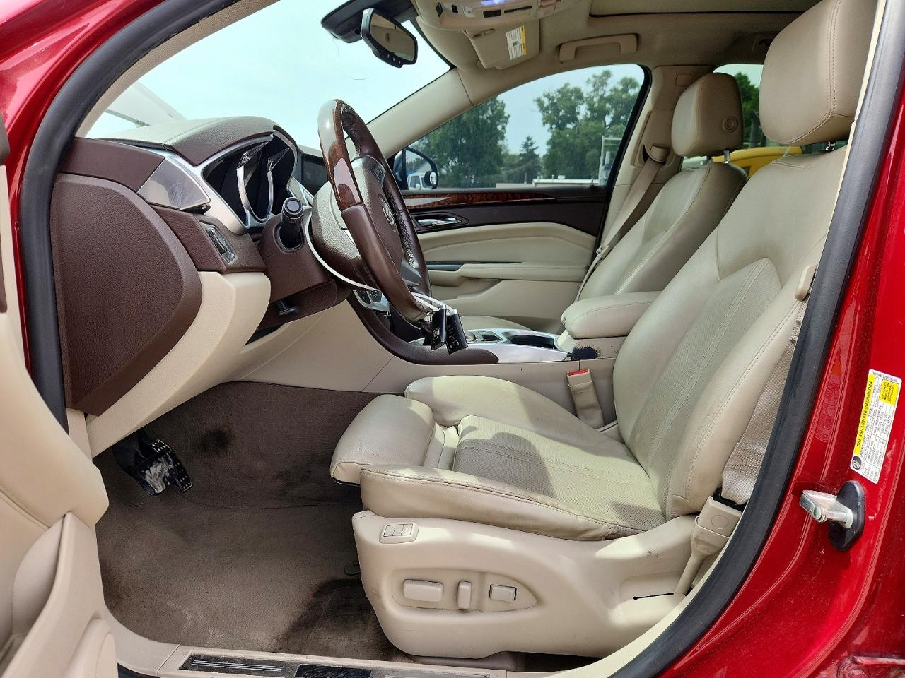 2012 Cadillac Srx Performance Collection Red vin: 3GYFNBE38CS634366