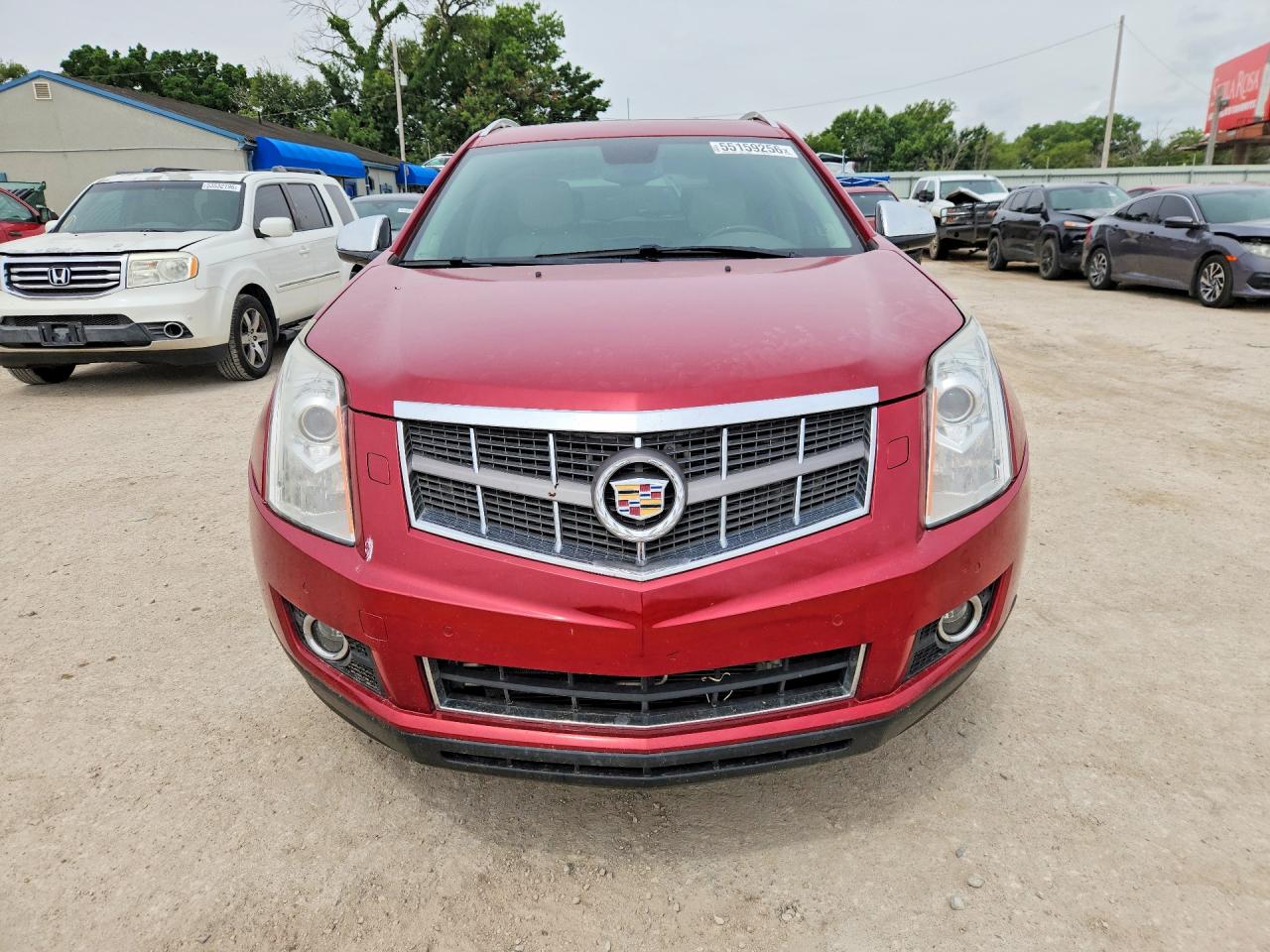 2012 Cadillac Srx Performance Collection Red vin: 3GYFNBE38CS634366