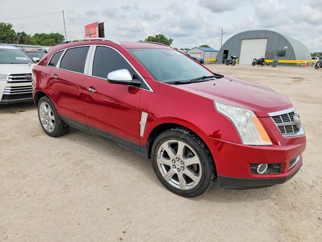 2012 Cadillac Srx Performance Collection Red vin: 3GYFNBE38CS634366