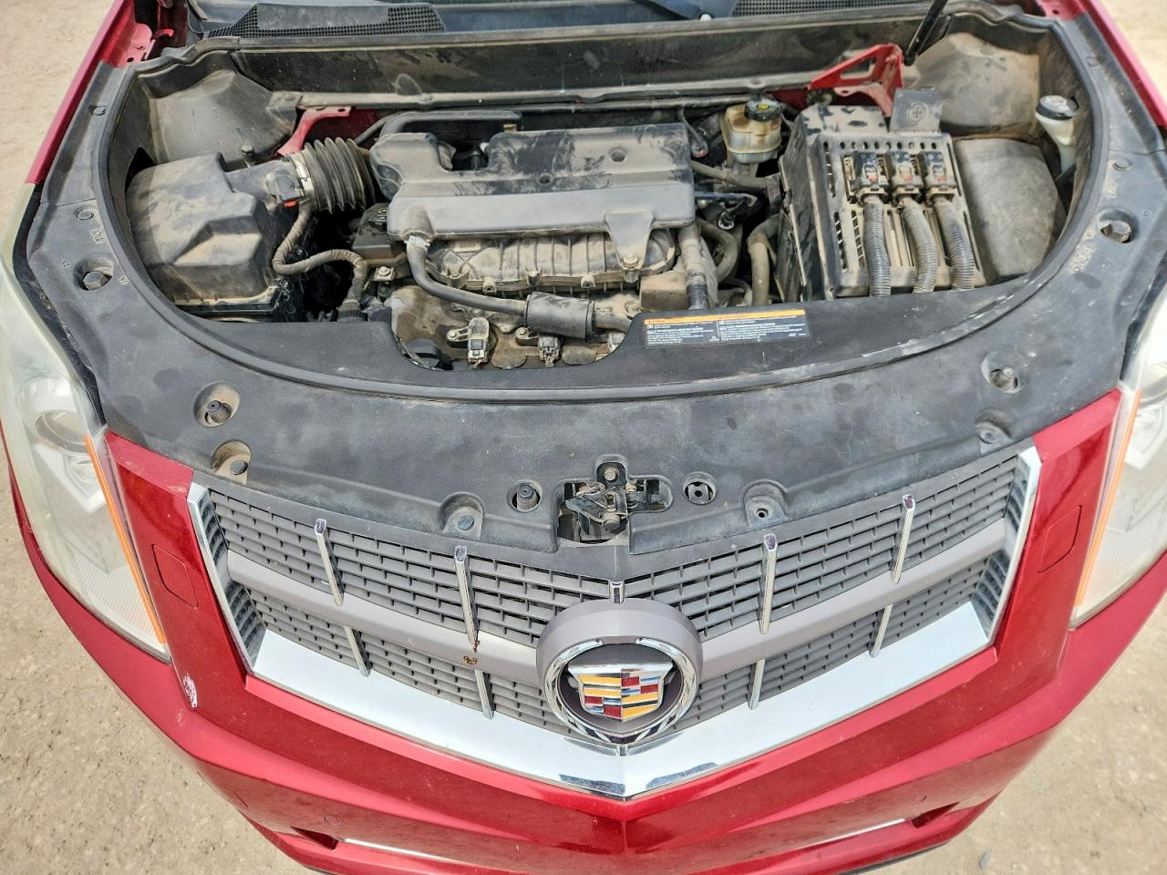 2012 Cadillac Srx Performance Collection Red vin: 3GYFNBE38CS634366
