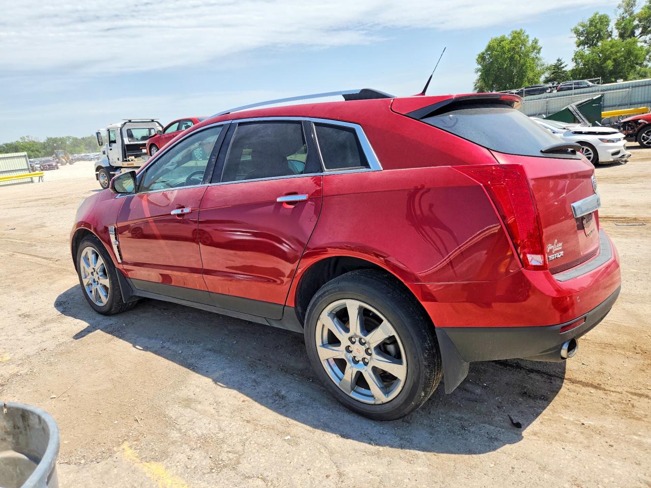 2012 Cadillac Srx Performance Collection Red vin: 3GYFNBE38CS658134