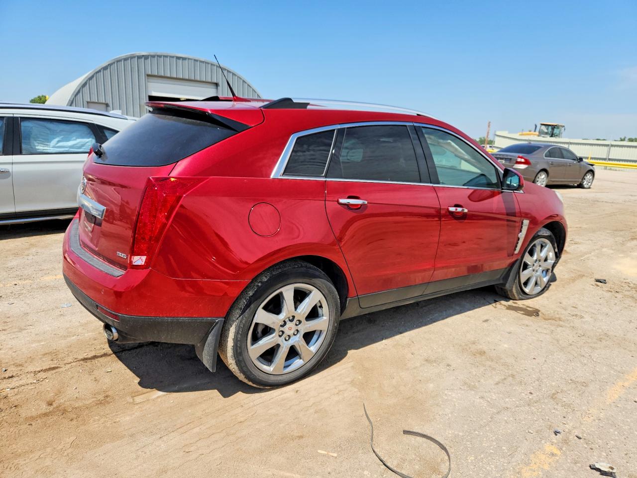2012 Cadillac Srx Performance Collection Red vin: 3GYFNBE38CS658134