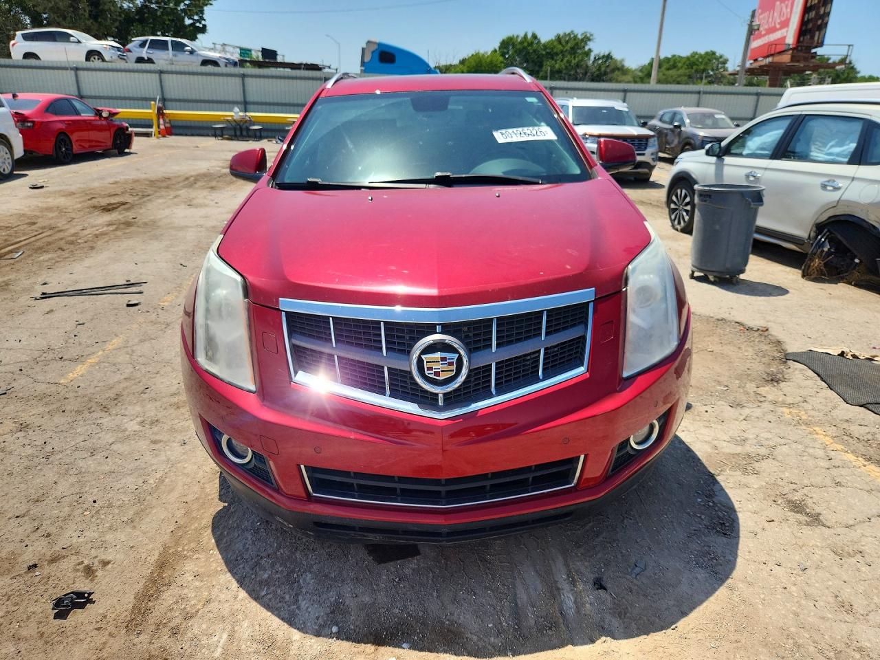 2012 Cadillac Srx Performance Collection Red vin: 3GYFNBE38CS658134