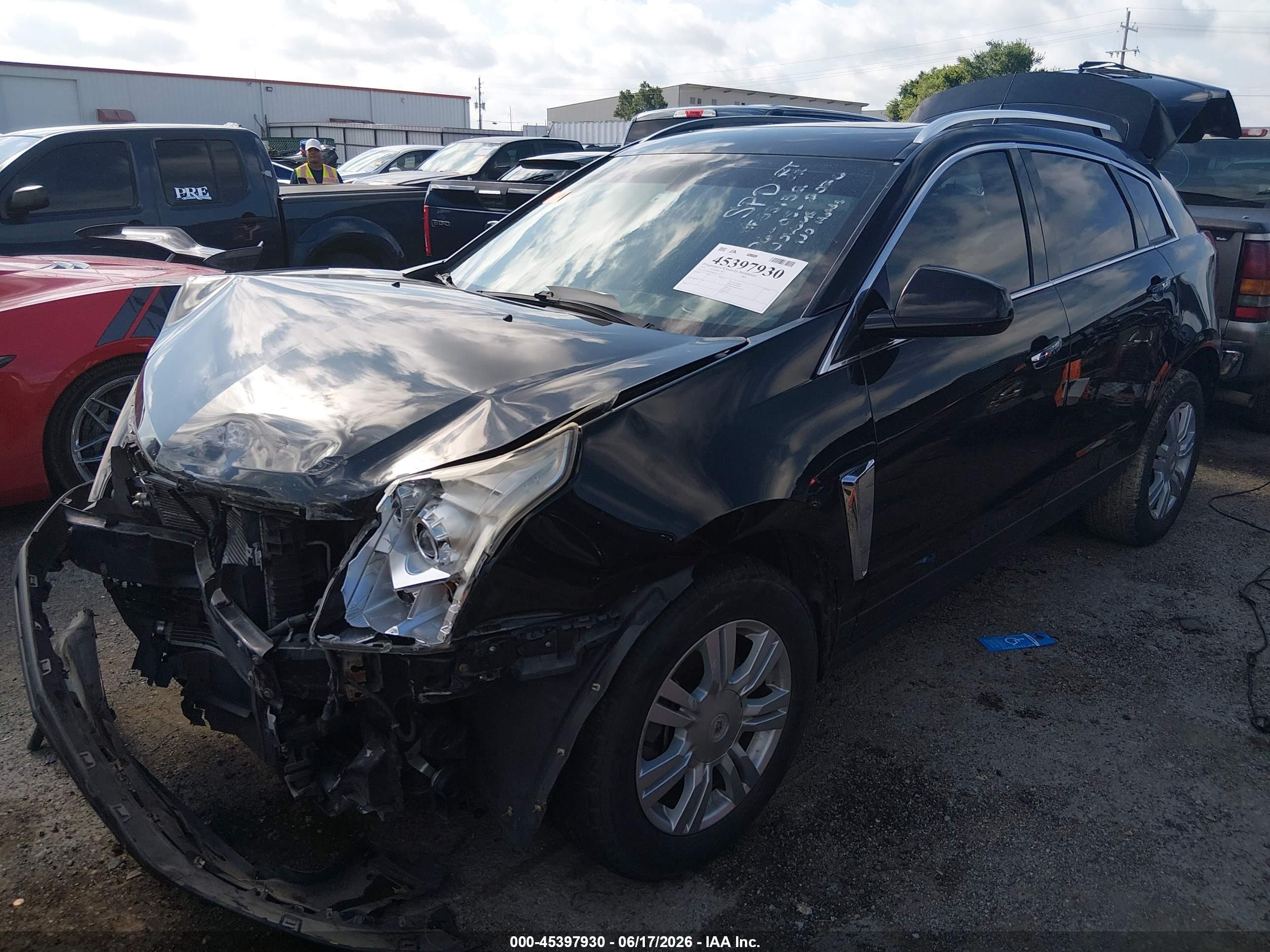 2014 Cadillac Srx Luxury Collection Black vin: 3GYFNBE38ES522329