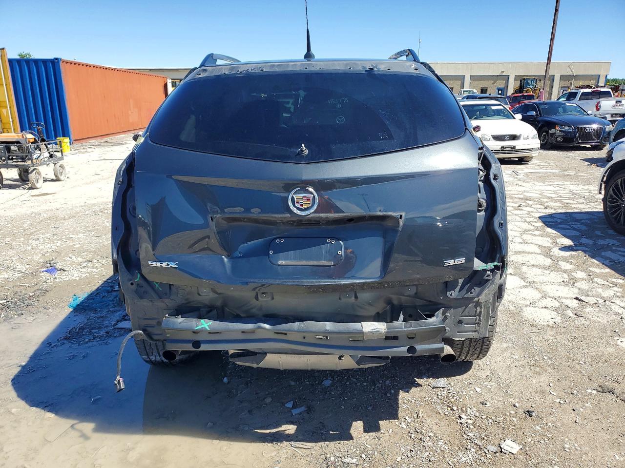 2014 Cadillac Srx Luxury Collection Gray vin: 3GYFNBE38ES596785