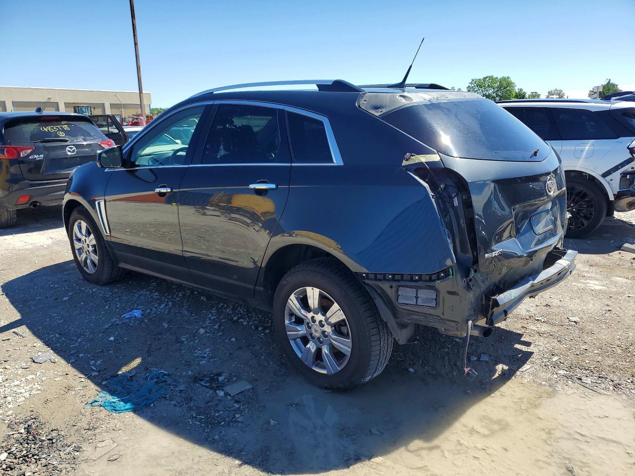 2014 Cadillac Srx Luxury Collection Gray vin: 3GYFNBE38ES596785