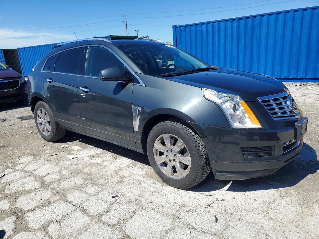 2014 Cadillac Srx Luxury Collection Gray vin: 3GYFNBE38ES596785