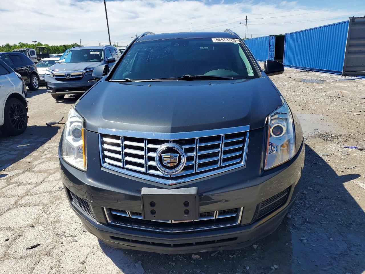 2014 Cadillac Srx Luxury Collection Gray vin: 3GYFNBE38ES596785