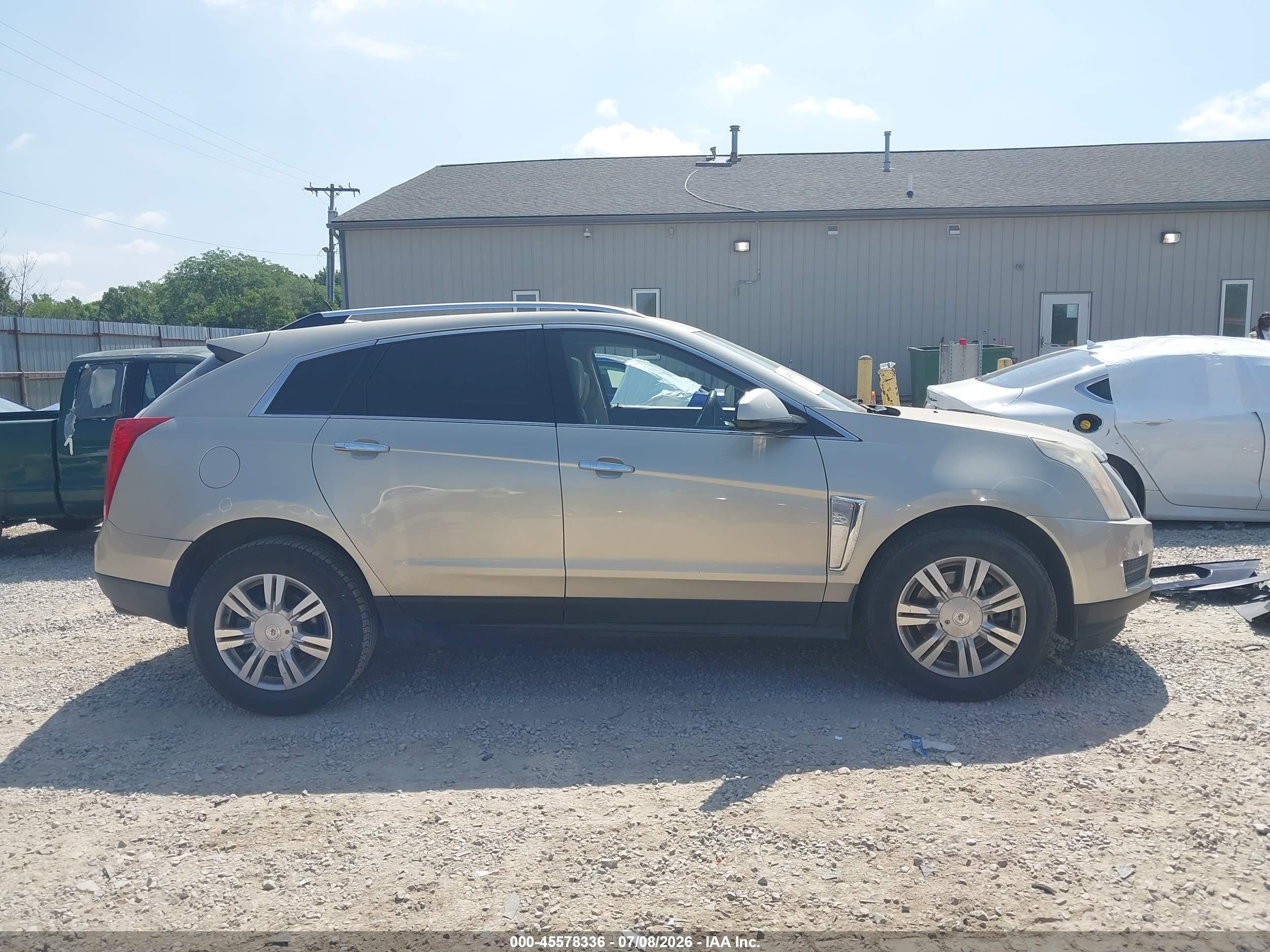 2014 Cadillac Srx Luxury Collection Gold vin: 3GYFNBE38ES597693