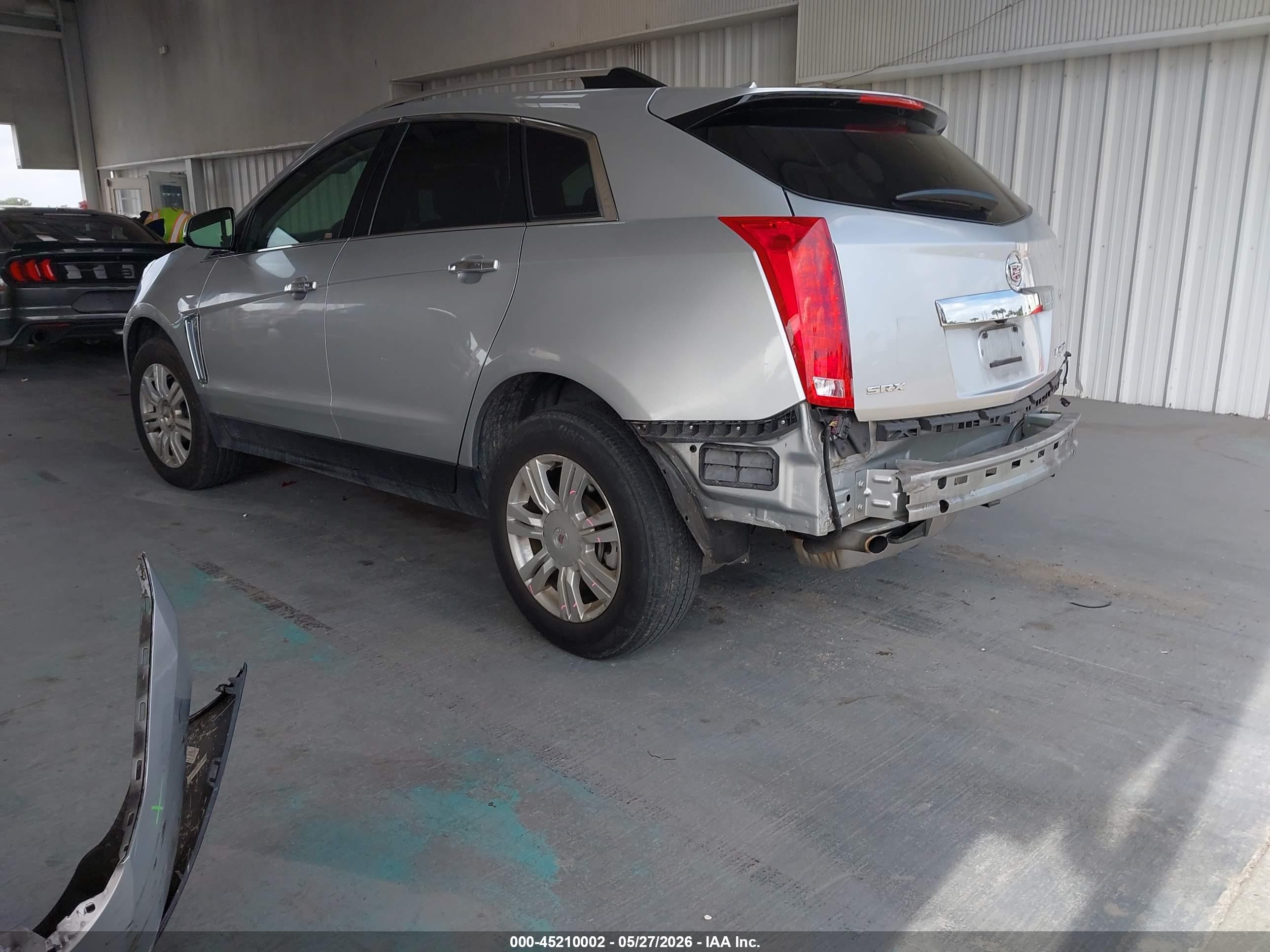 2014 Cadillac Srx Luxury Collection Silver vin: 3GYFNBE38ES602116