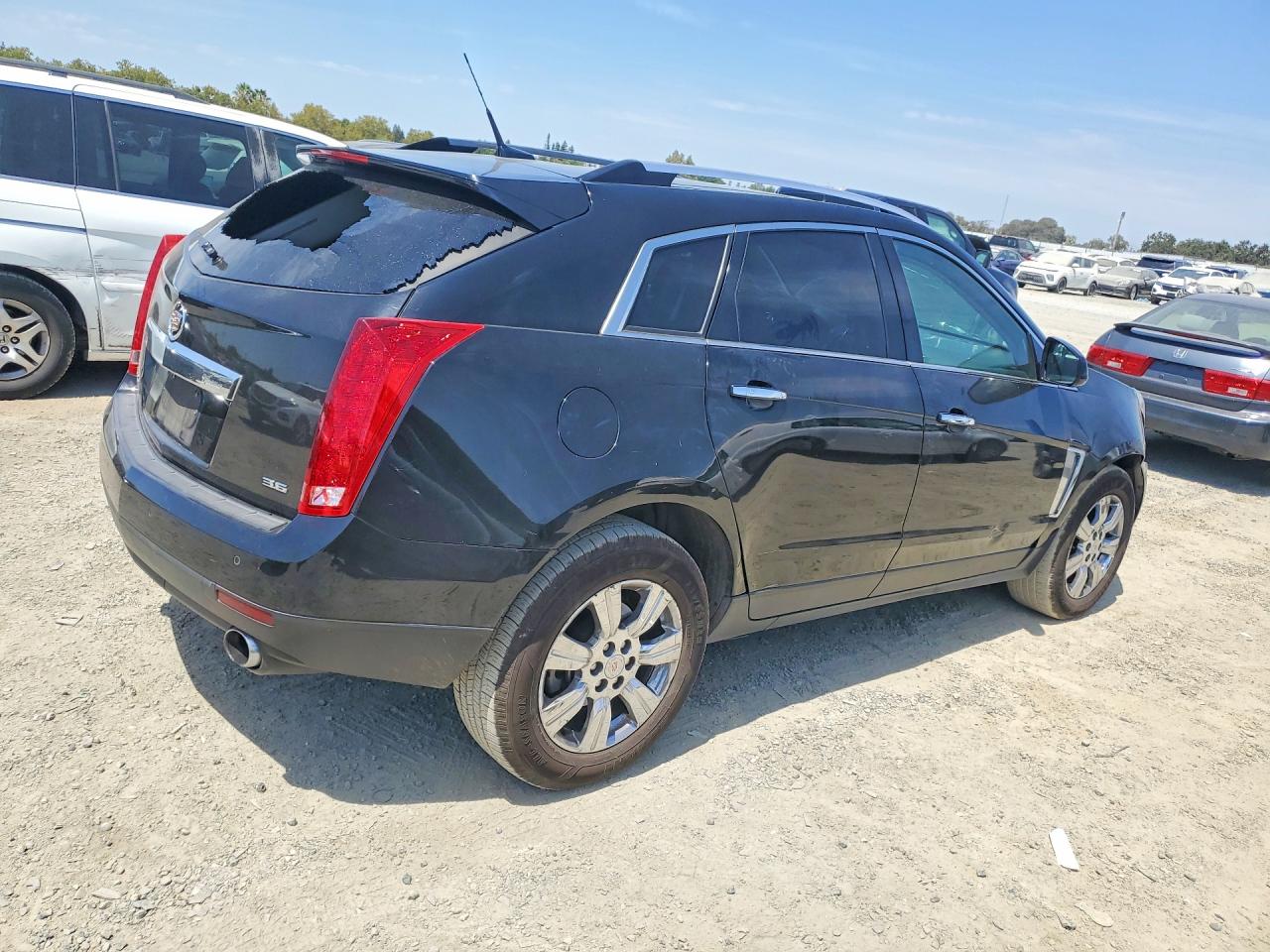 2014 Cadillac Srx Luxury Collection Black vin: 3GYFNBE38ES642065