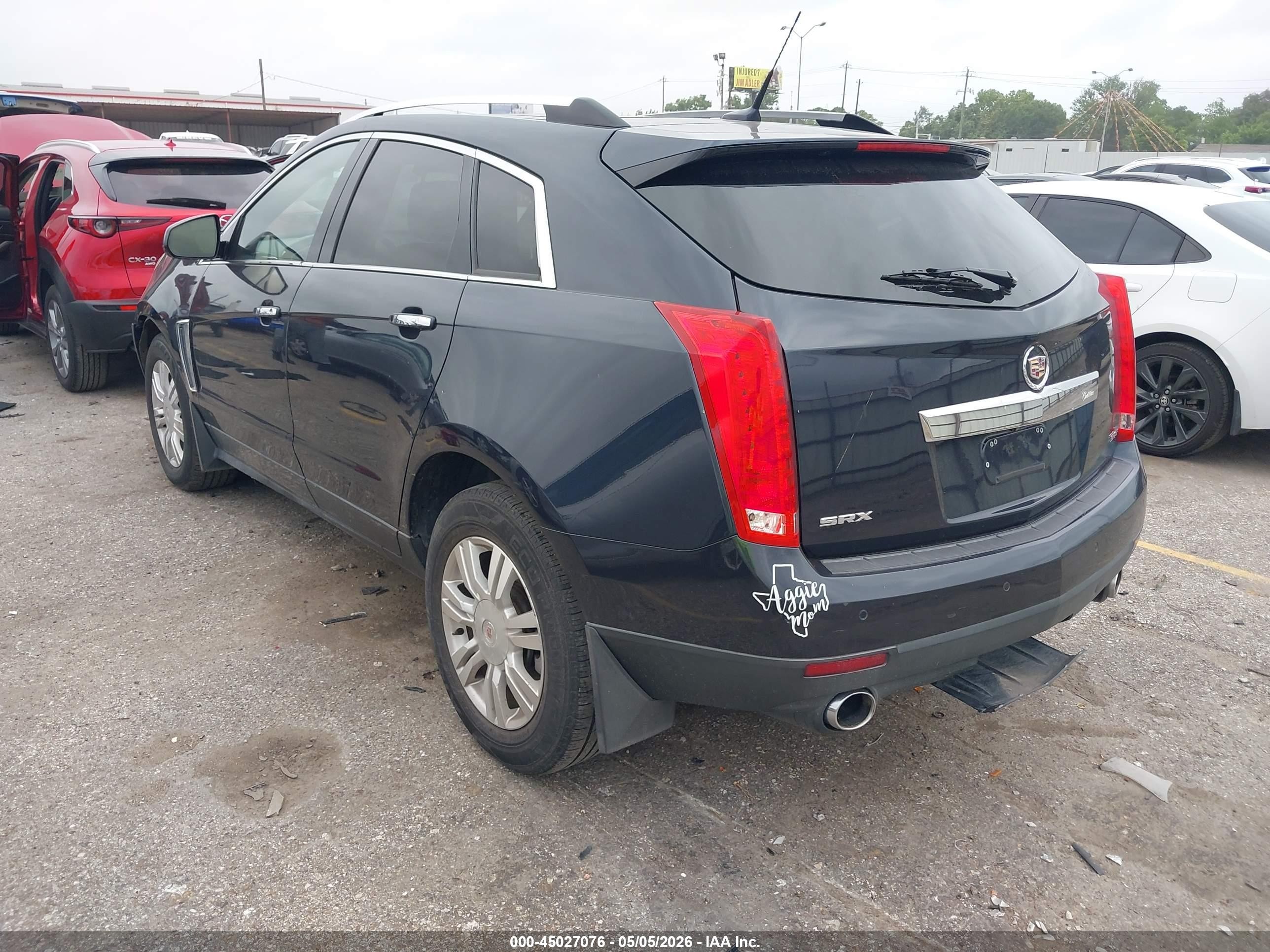 2014 Cadillac Srx Luxury Collection Dark Blue vin: 3GYFNBE38ES660971