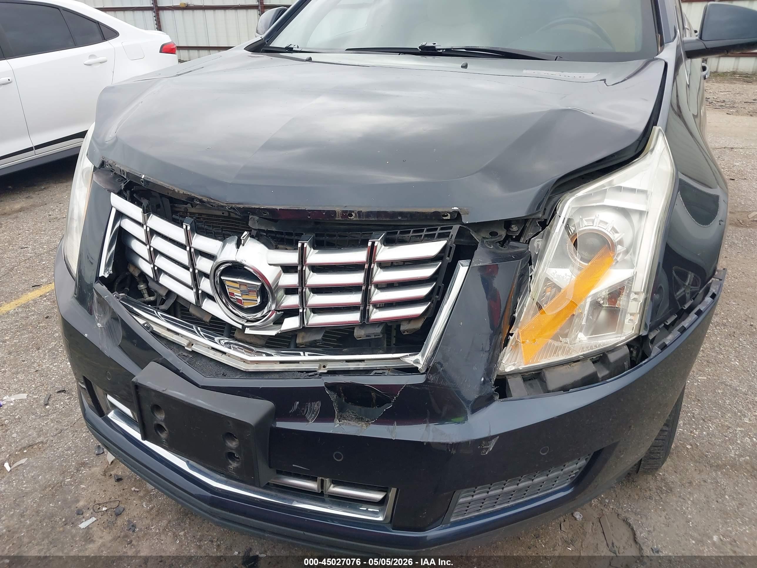 2014 Cadillac Srx Luxury Collection Dark Blue vin: 3GYFNBE38ES660971