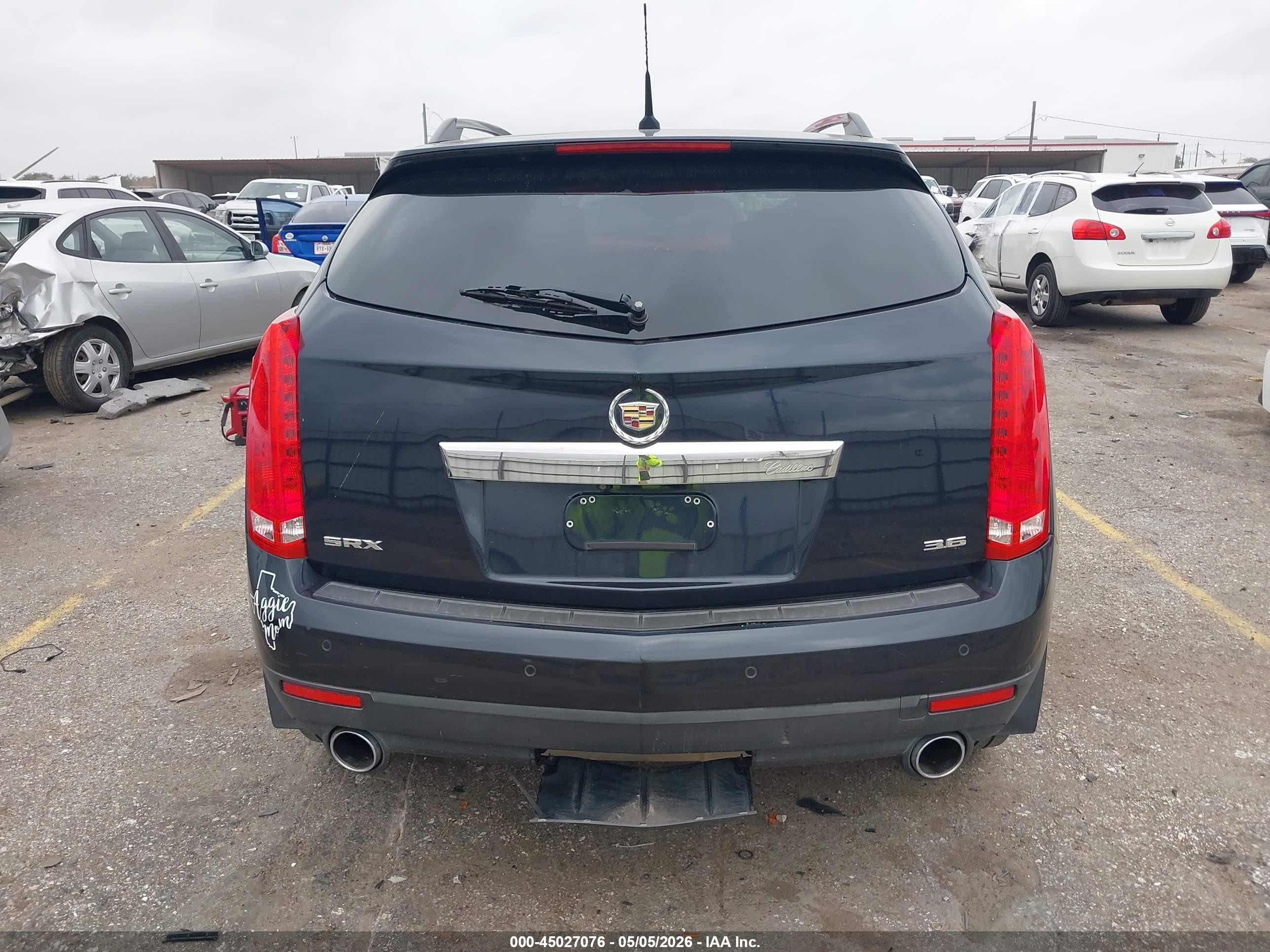2014 Cadillac Srx Luxury Collection Dark Blue vin: 3GYFNBE38ES660971