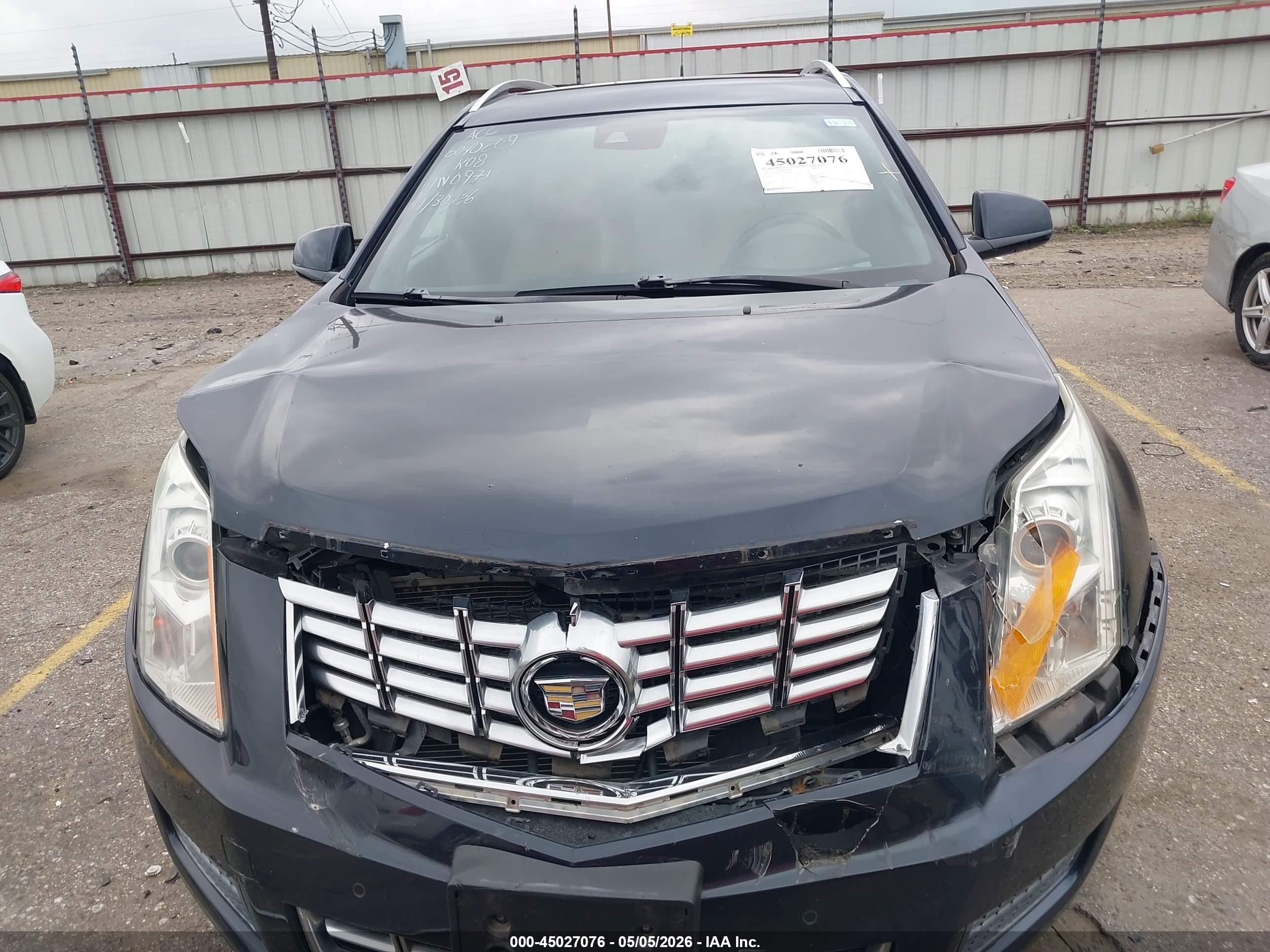 2014 Cadillac Srx Luxury Collection Dark Blue vin: 3GYFNBE38ES660971