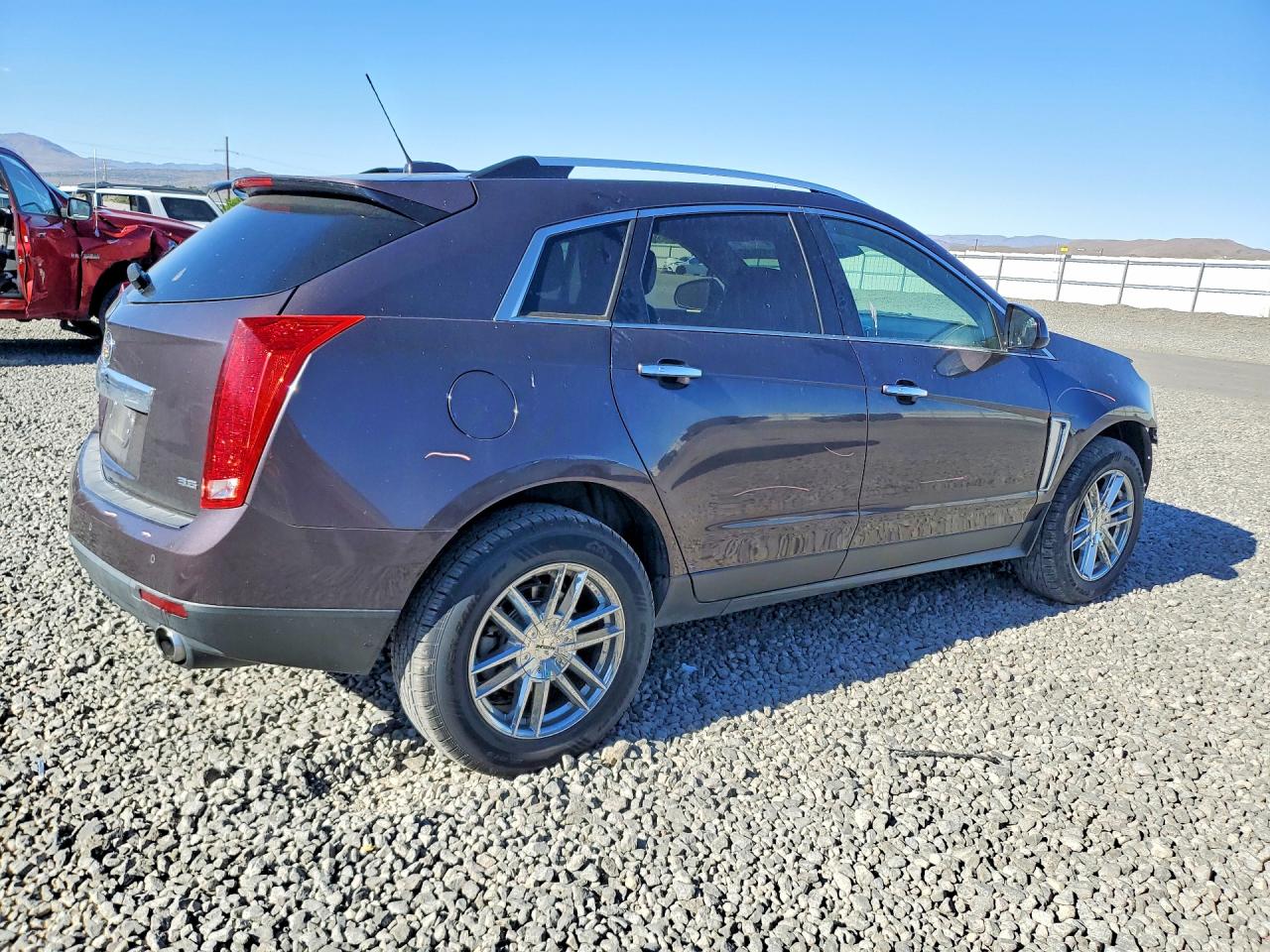 2015 Cadillac Srx Luxury Collection Brown vin: 3GYFNBE38FS527385