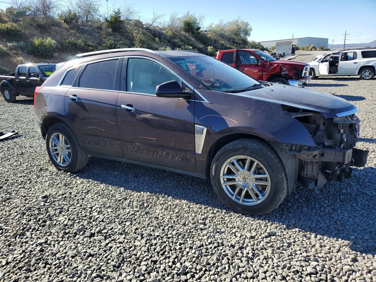 2015 Cadillac Srx Luxury Collection Brown vin: 3GYFNBE38FS527385