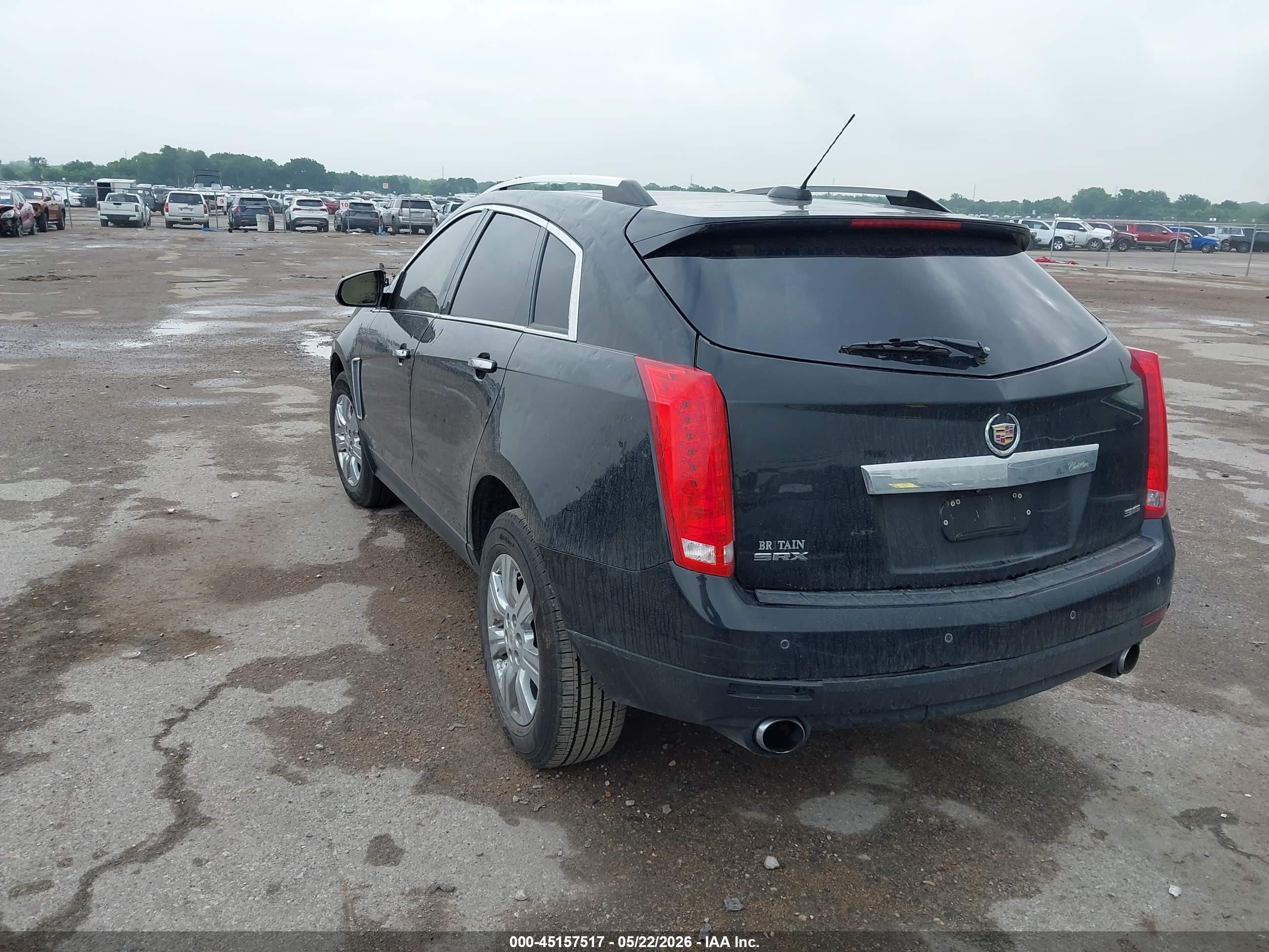 2015 Cadillac Srx Luxury Collection Черный vin: 3GYFNBE38FS536698