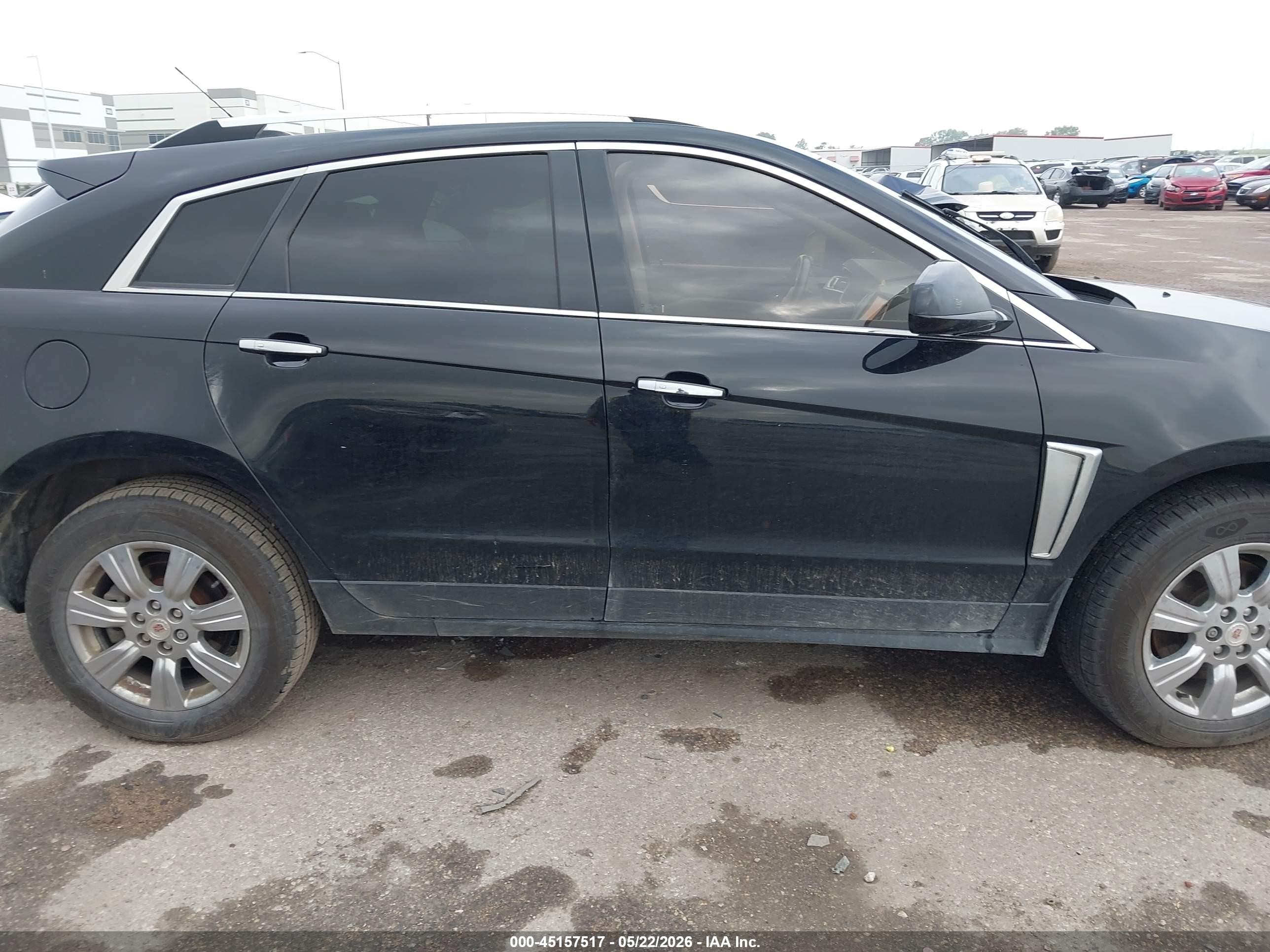 2015 Cadillac Srx Luxury Collection Черный vin: 3GYFNBE38FS536698