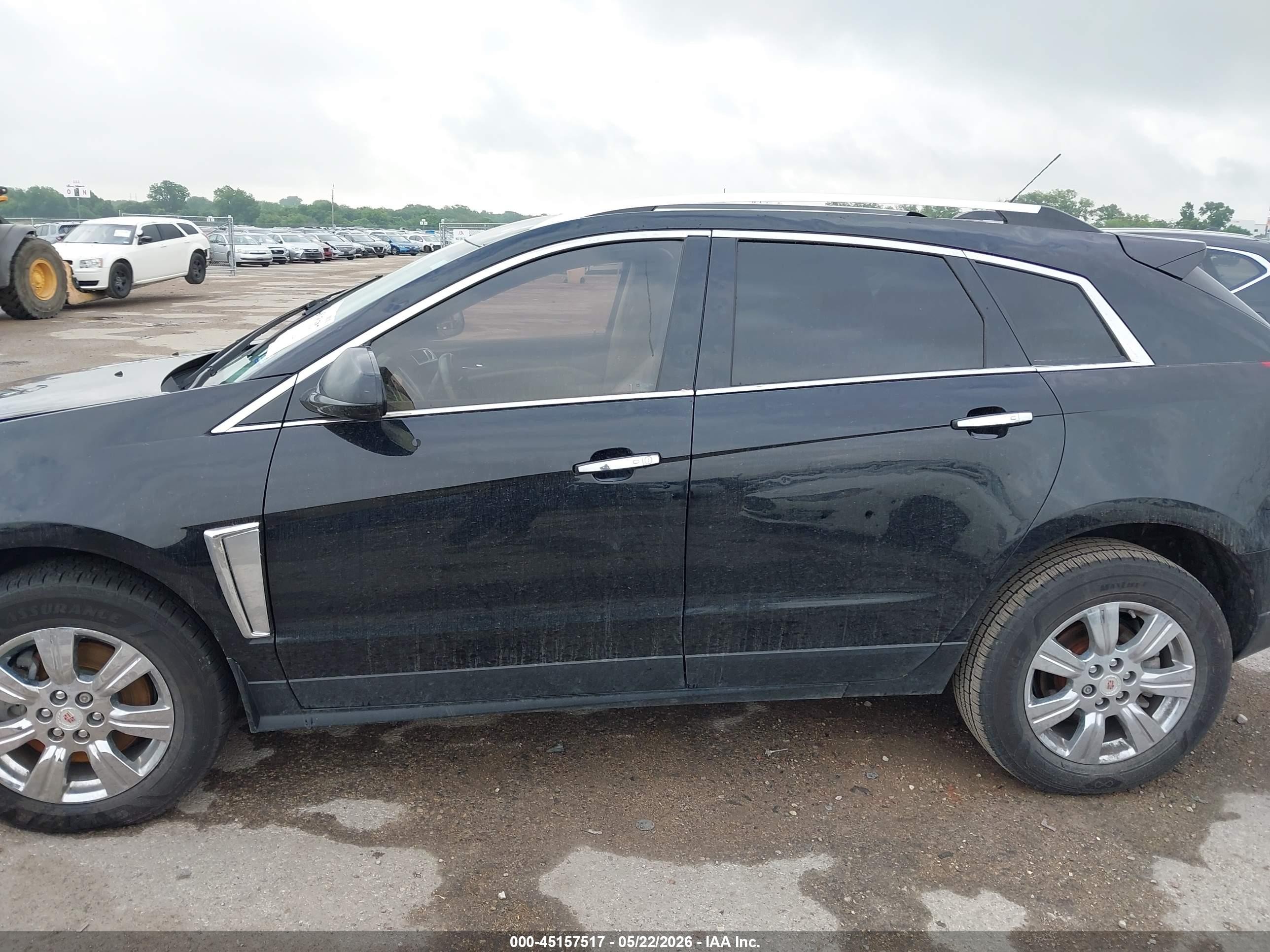 2015 Cadillac Srx Luxury Collection Черный vin: 3GYFNBE38FS536698