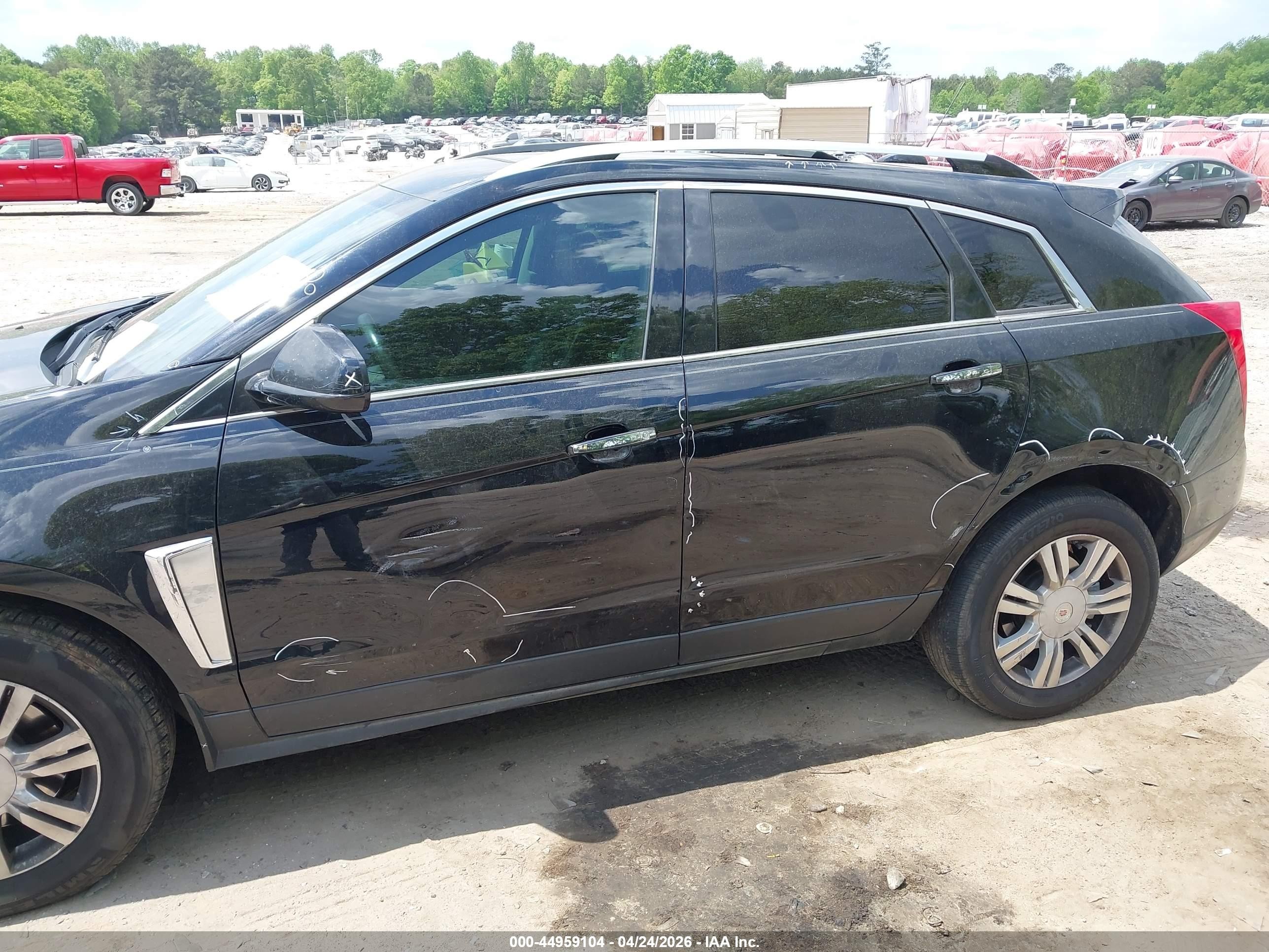 2015 Cadillac Srx Luxury Collection Черный vin: 3GYFNBE38FS544283