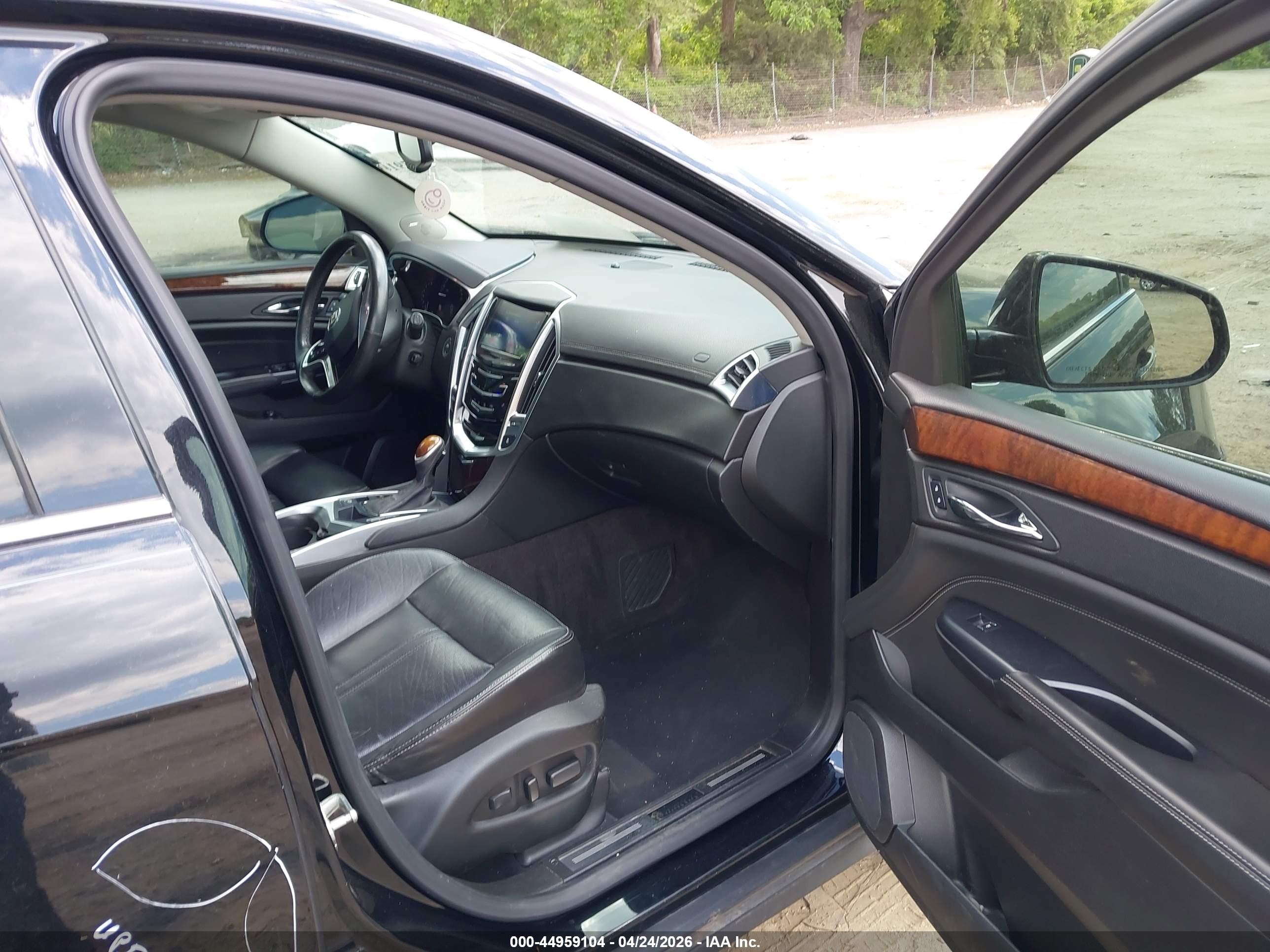 2015 Cadillac Srx Luxury Collection Черный vin: 3GYFNBE38FS544283