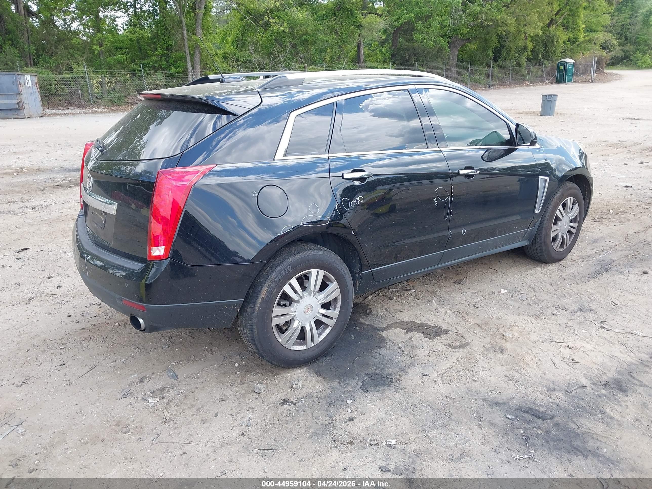 2015 Cadillac Srx Luxury Collection Черный vin: 3GYFNBE38FS544283