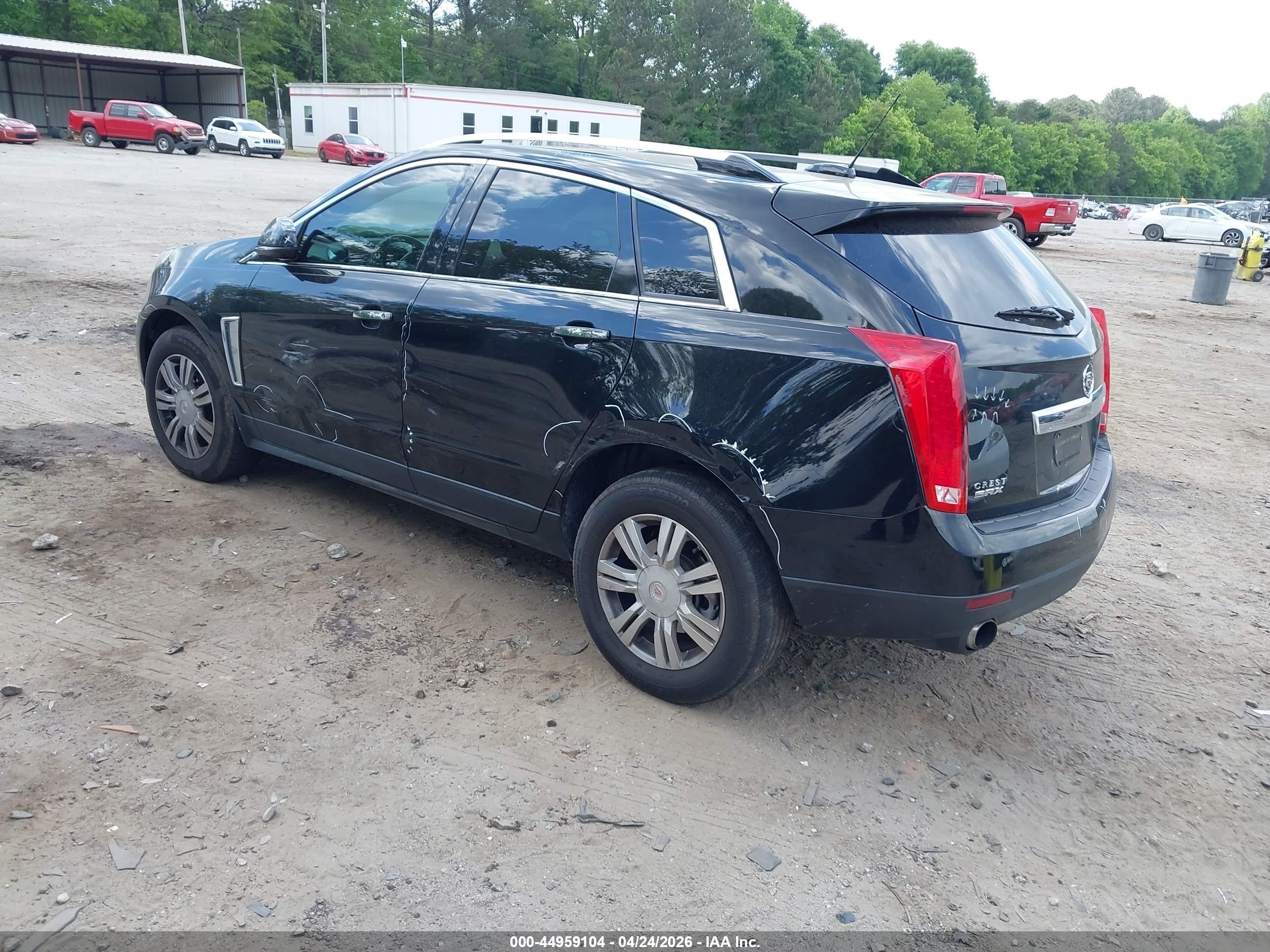 2015 Cadillac Srx Luxury Collection Черный vin: 3GYFNBE38FS544283