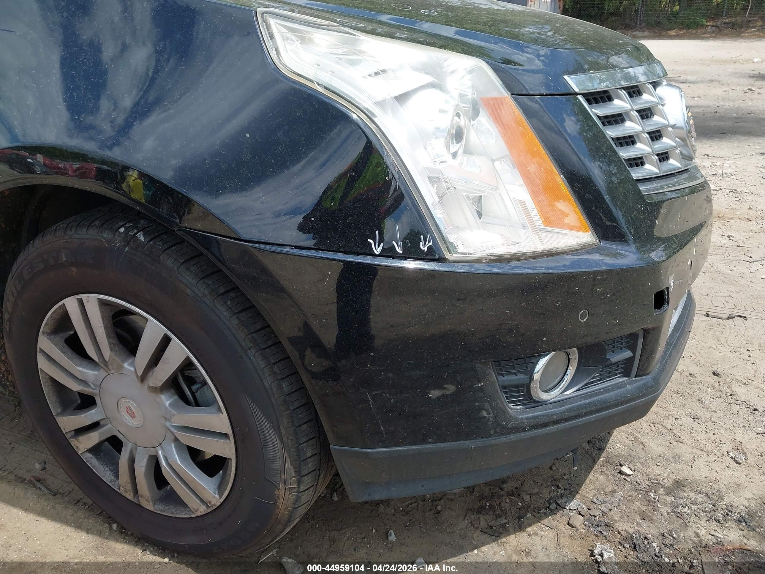 2015 Cadillac Srx Luxury Collection Черный vin: 3GYFNBE38FS544283