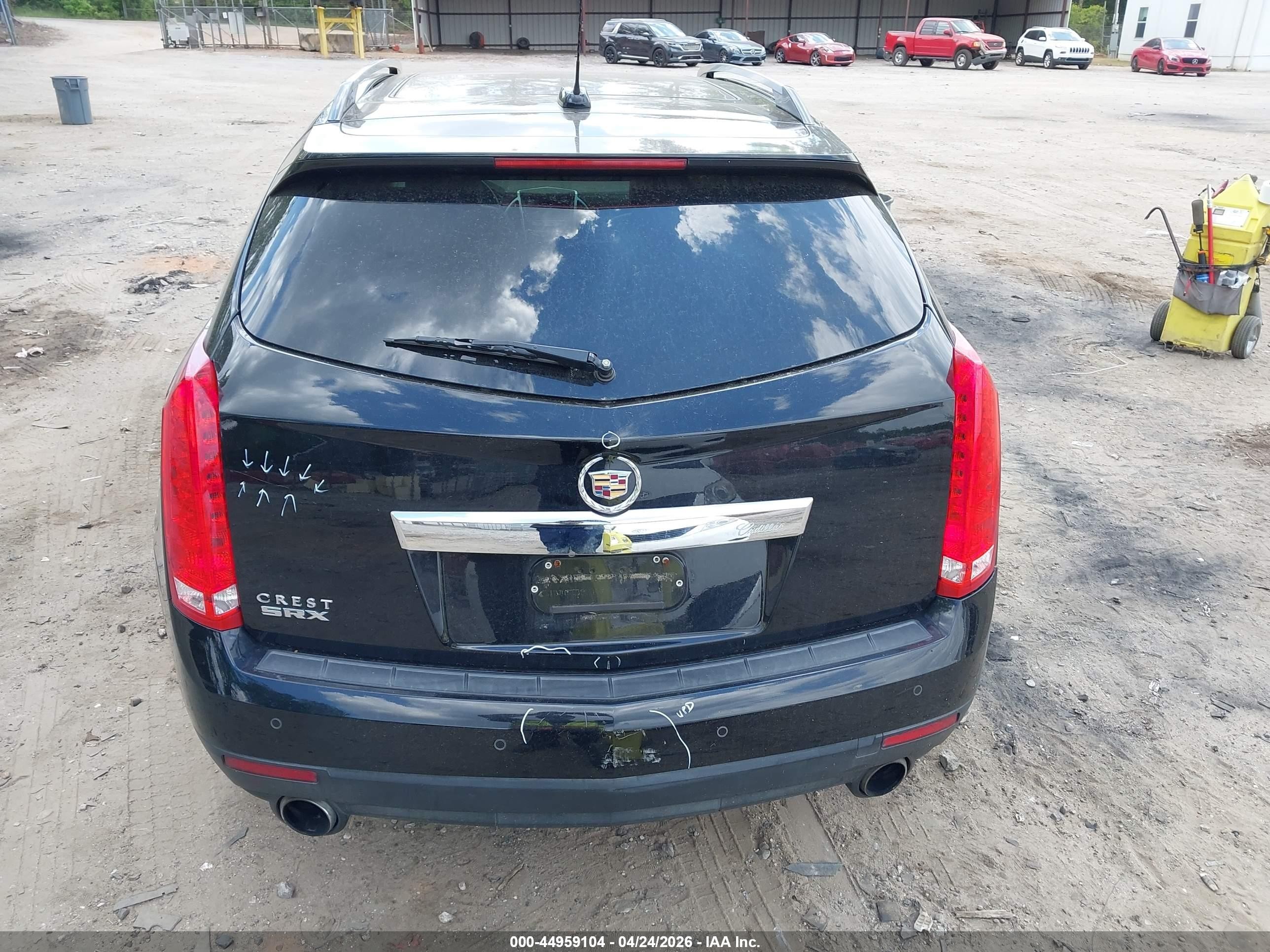 2015 Cadillac Srx Luxury Collection Черный vin: 3GYFNBE38FS544283