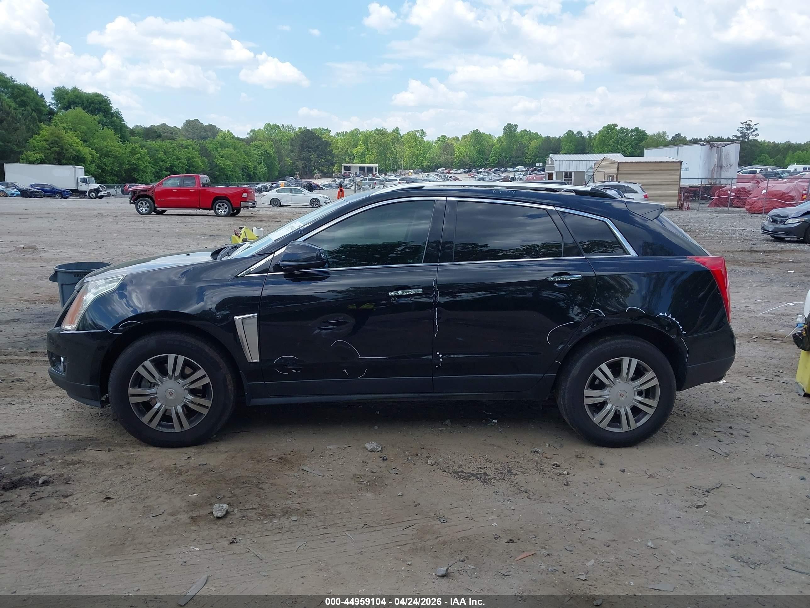 2015 Cadillac Srx Luxury Collection Черный vin: 3GYFNBE38FS544283