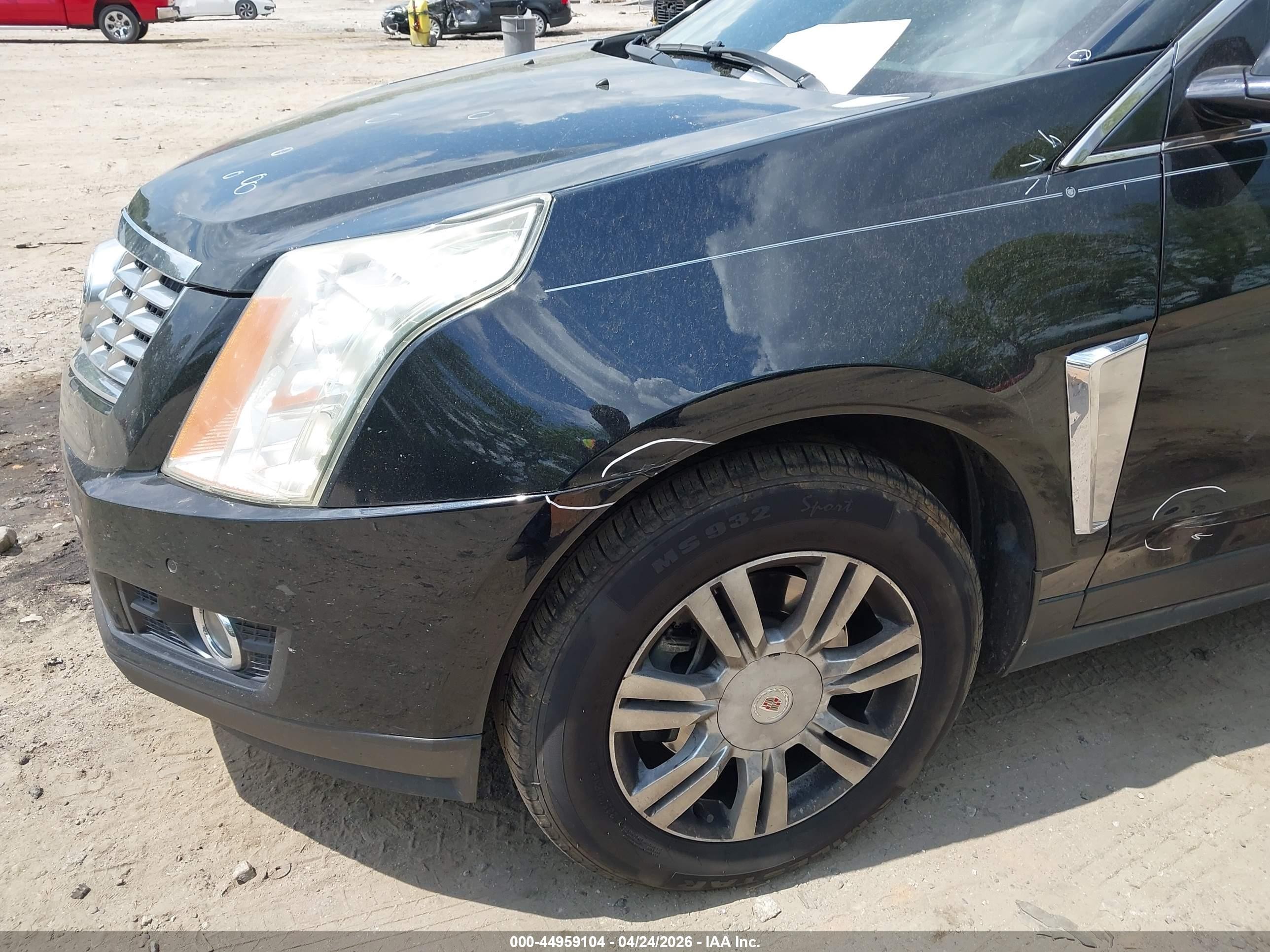 2015 Cadillac Srx Luxury Collection Черный vin: 3GYFNBE38FS544283