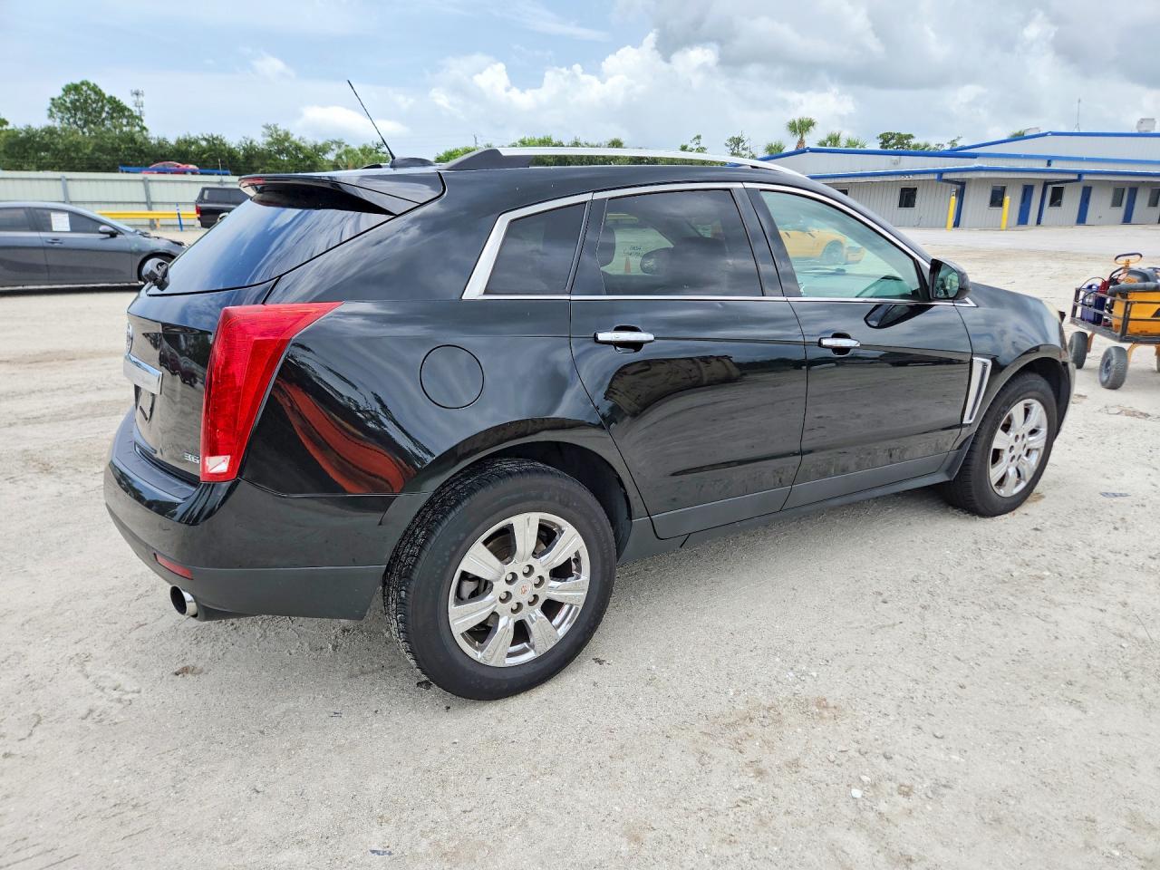2015 Cadillac Srx Luxury Collection Black vin: 3GYFNBE38FS555641