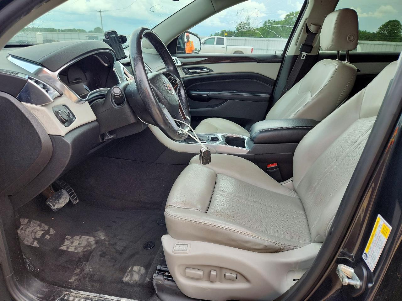 2015 Cadillac Srx Charcoal vin: 3GYFNBE38FS565148