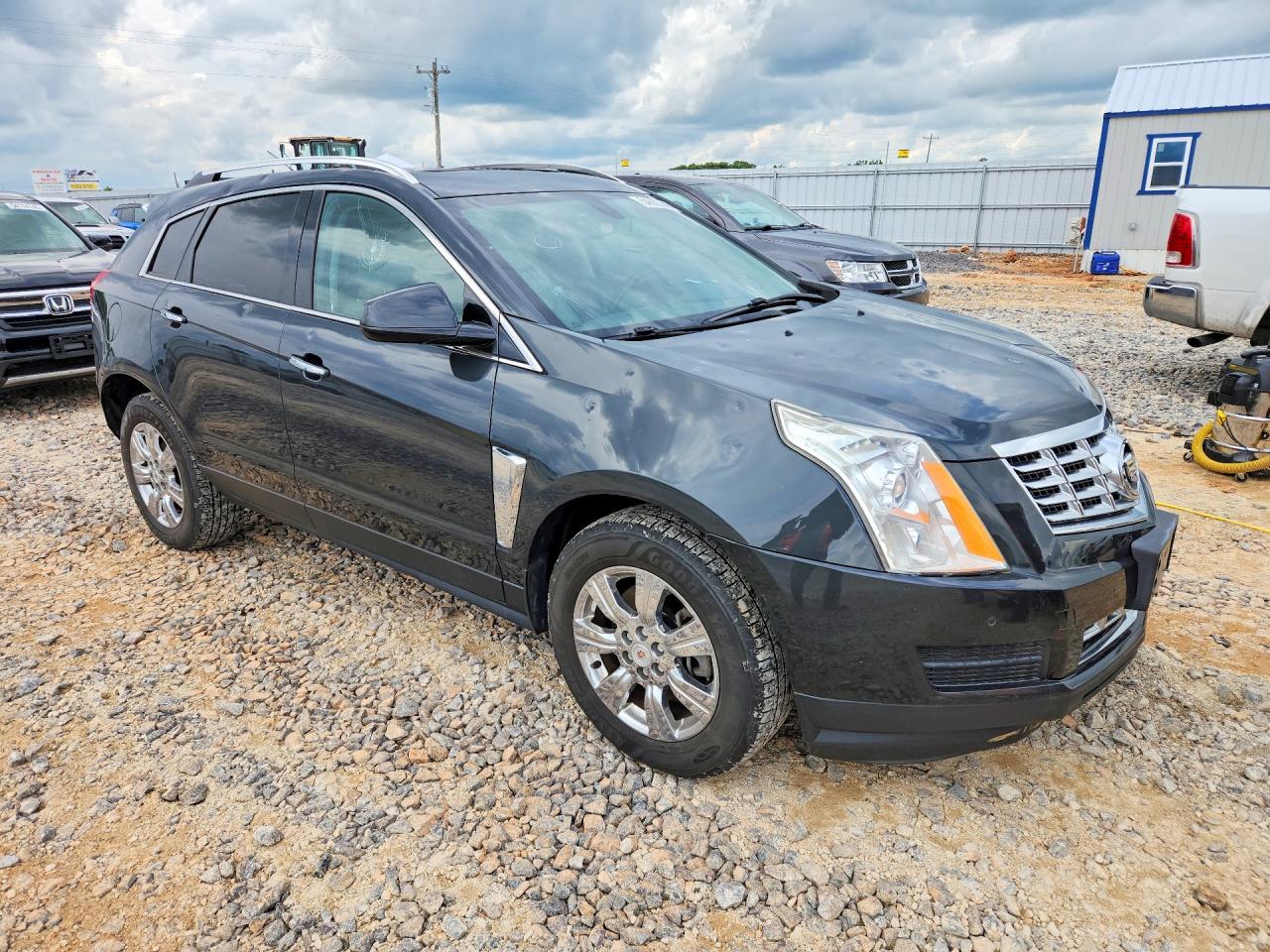 2015 Cadillac Srx Charcoal vin: 3GYFNBE38FS565148