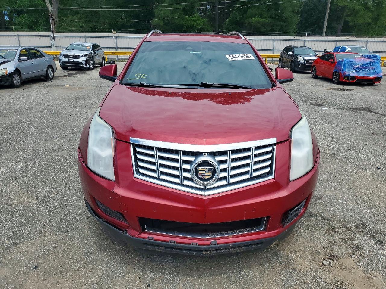 2015 Cadillac Srx Luxury Collection Темно-бордовый vin: 3GYFNBE38FS593628
